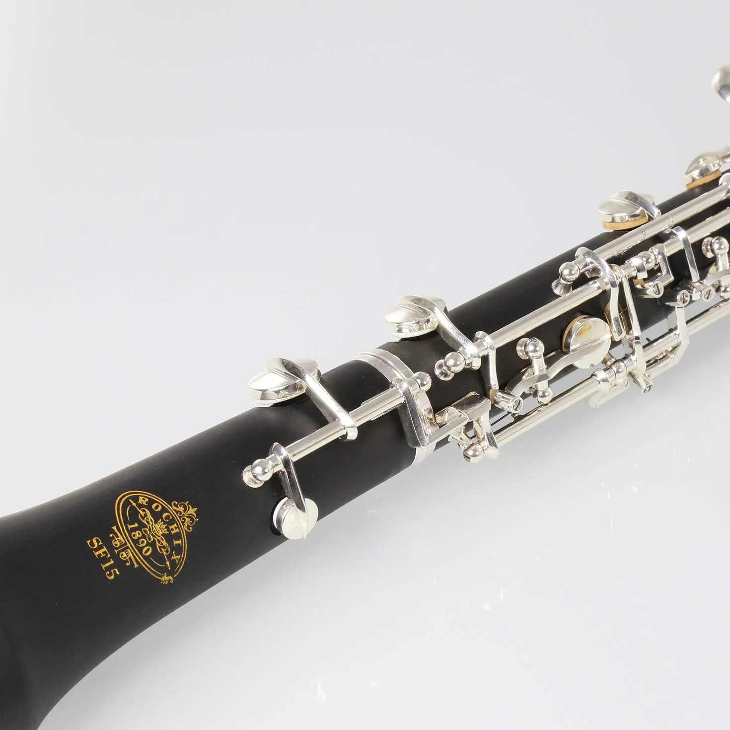 Rochix Oboe Beginner Student Level SF15 ABS Body Silver Plated Full Automatic C Tone with 1 Reed,1 Cleaning Cloth,1 Swab,1 Thumb Rest,1 Case and More