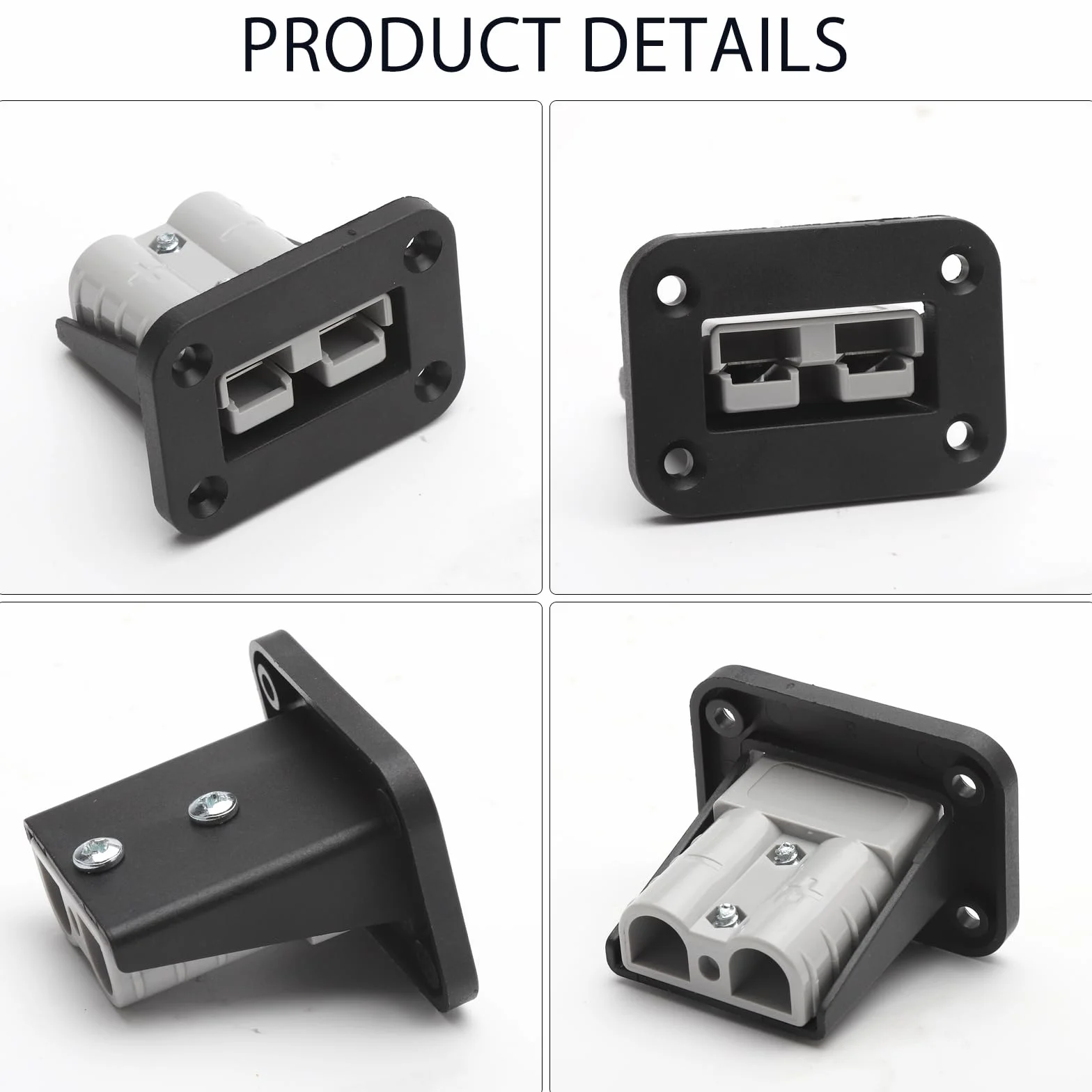 TNSLAND Conector Anderson SB50 50A 2 Piezas Enchufe de Batería