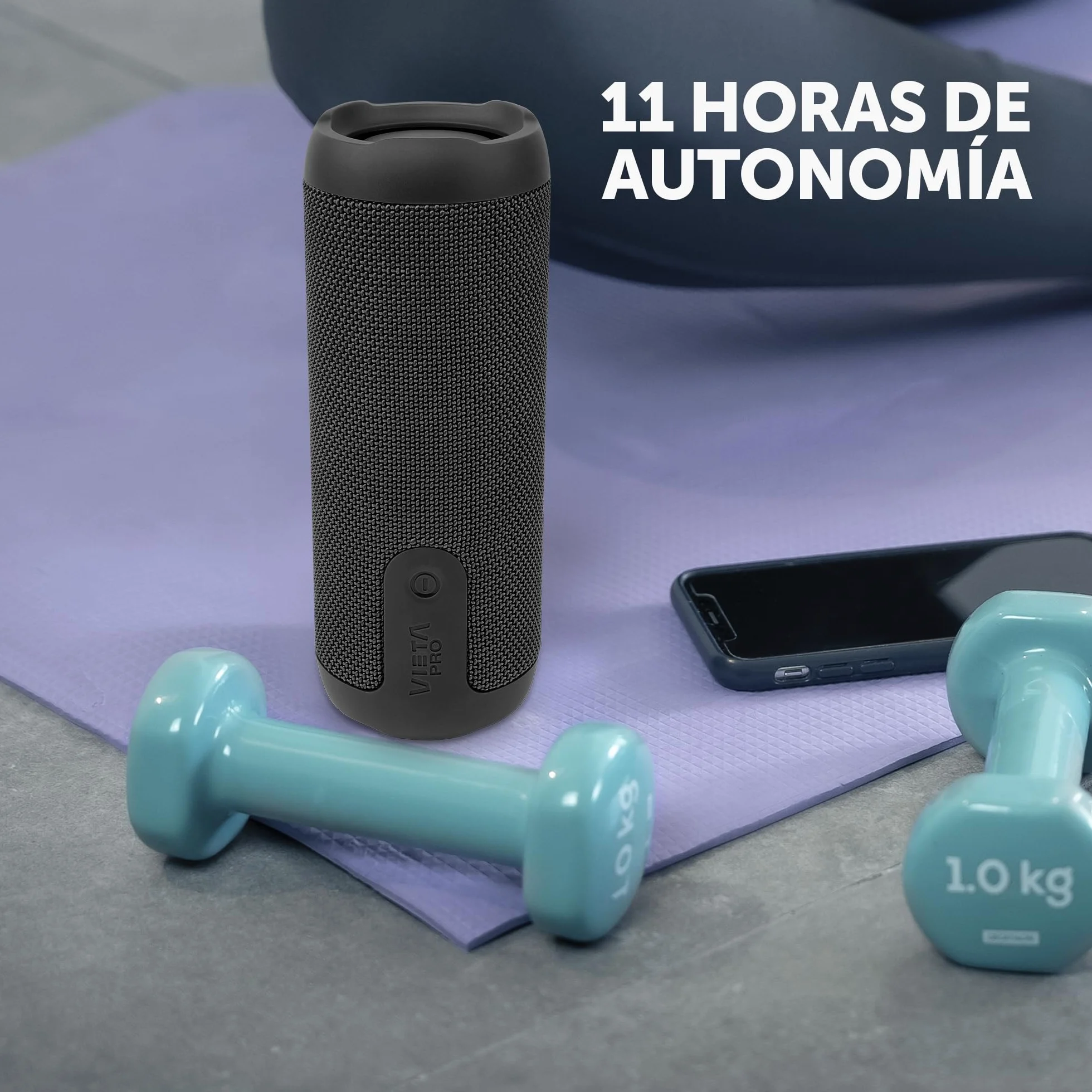 Vieta Pro Moon 2 Altavoz Bluetooth 5.3 20W Portátil Impermeable IPX7 TWS Batería 11h USB