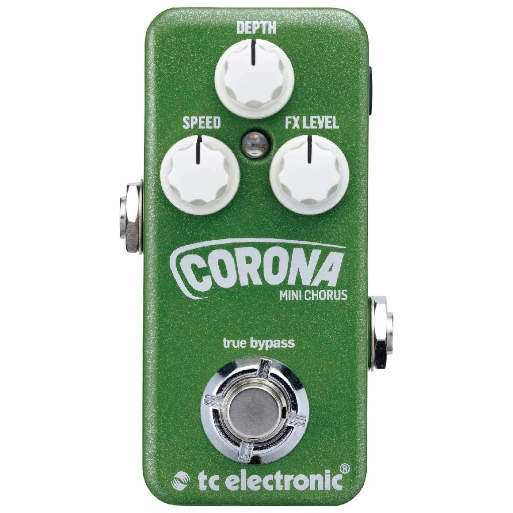 TC Electronic CORONA MINI CHORUS Pedal de chorus ultracompacto con tecnología TonePrint incorporada