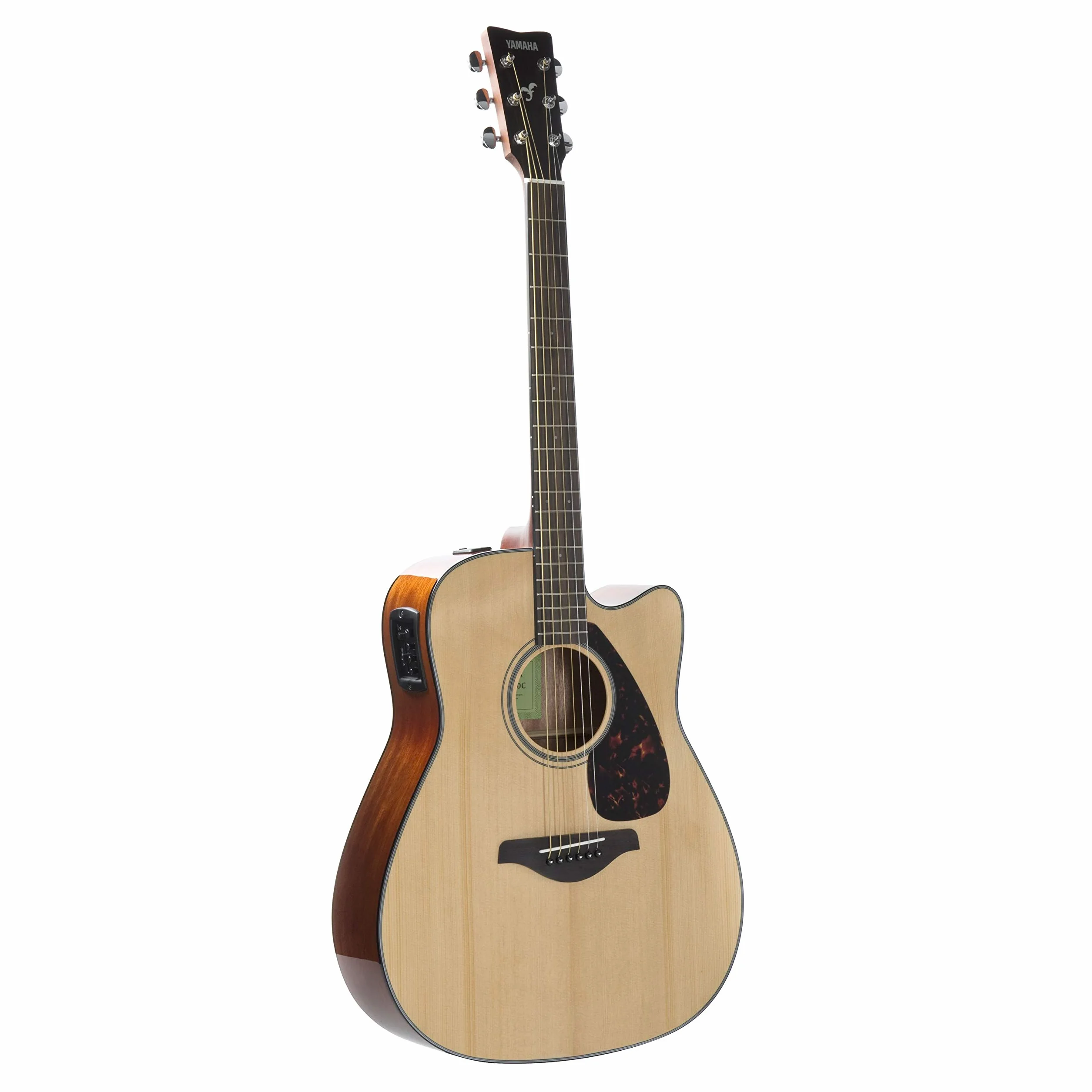 YAMAHA FGX800C - Guitarra eléctrica acústica, Marrón (Natural)