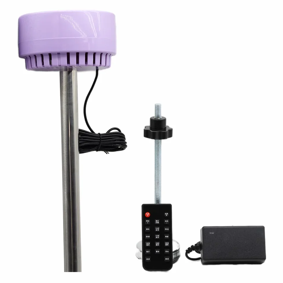 Máquina de Ruido para Contrarrestar el Ruido del Vecino del Piso de Arriba, Silenciador para Reducir el Ruido, Sacude Pisos para Reducir el Ruido del Vecino del Piso de Arriba (Morado)