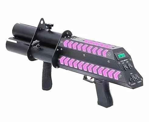 Máquina eléctrica de cañón de confeti, pistola profesional para eventos, fiestas, bodas, conciertos