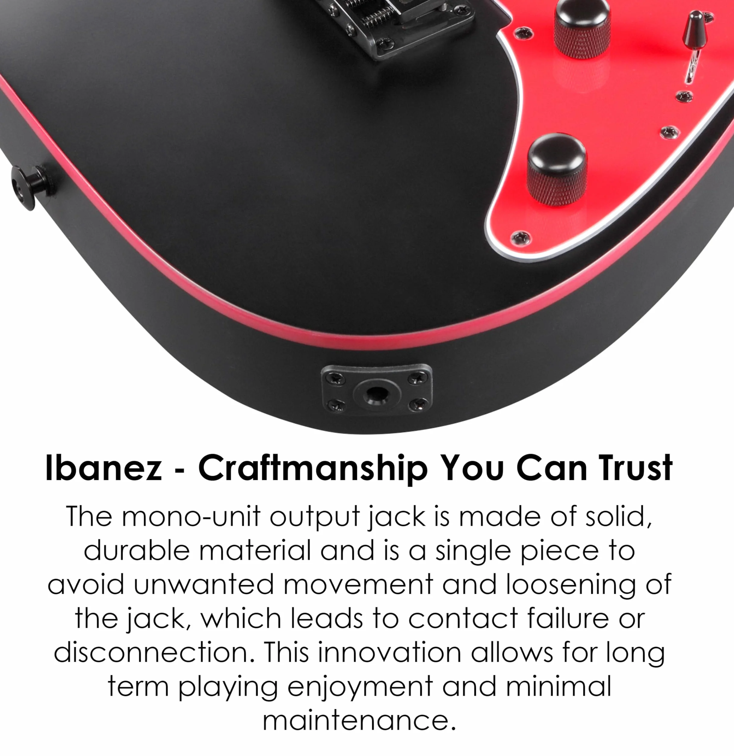 Ibanez Serie GIO RG - Guitarra eléctrica - Negro/Rojo