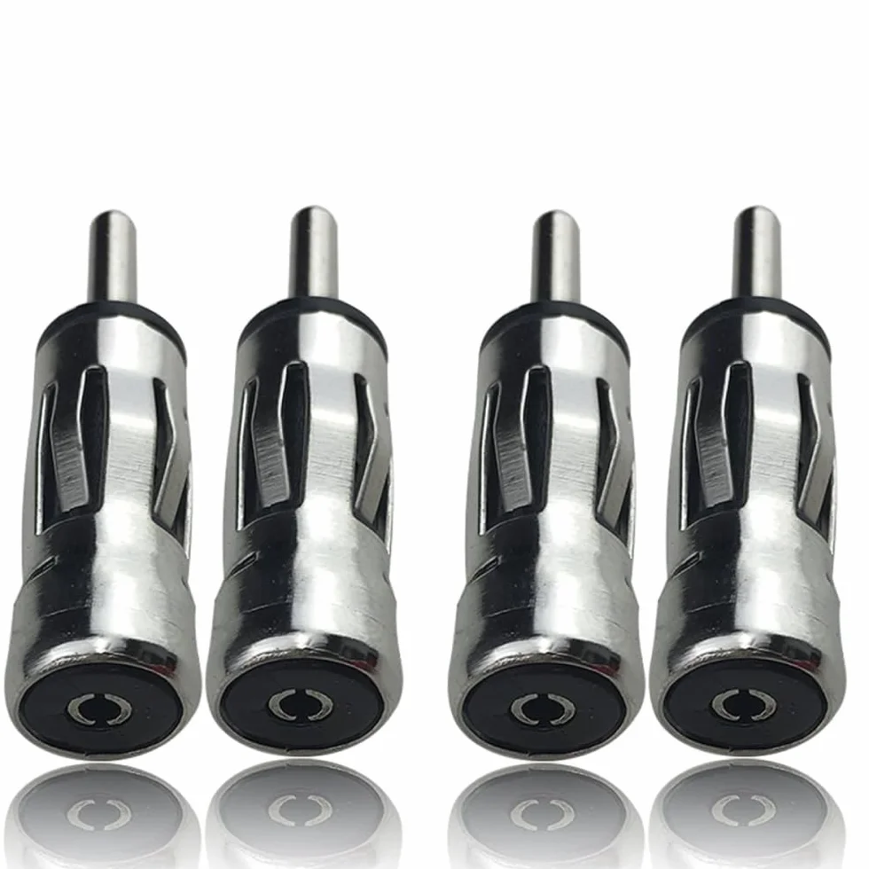 Conector Adaptador de Antena ISO Hembra a DIN Macho - Adaptador de Antena para Radio de Coche, Conexión ISO-DIN para Equipos de Audio de Vehículo, Compatible con Radios de Automóvil (4)