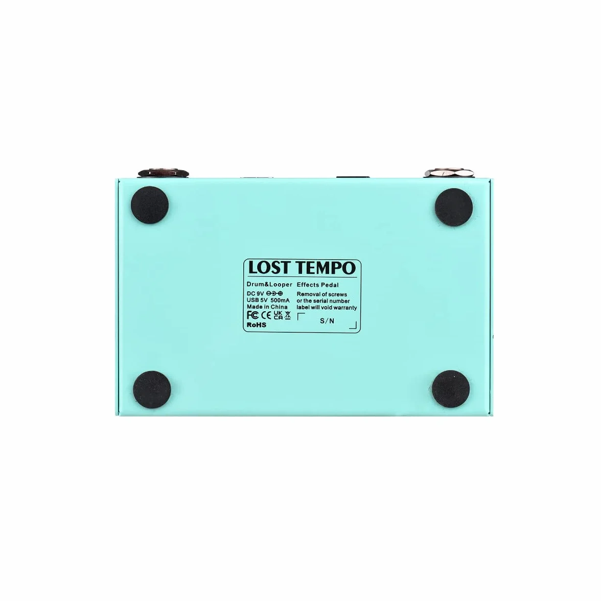 M-Vave Lost Tempo - Pedal de guitarra con efecto drum & looper y footswitch doble
