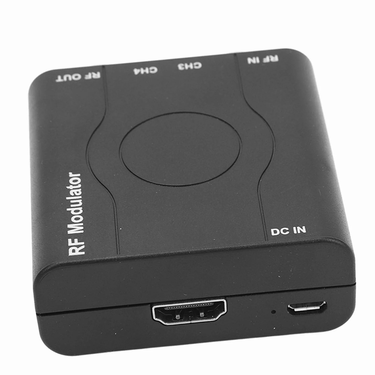 HDM61 HDMI para Adaptador coaxial, Convertidor de RF a HDMI de 1080p con Salida de Formato NTSC CH3/CH4 ENCUNTO Y RECURSE RF Modulador para la señal de Antena de TV