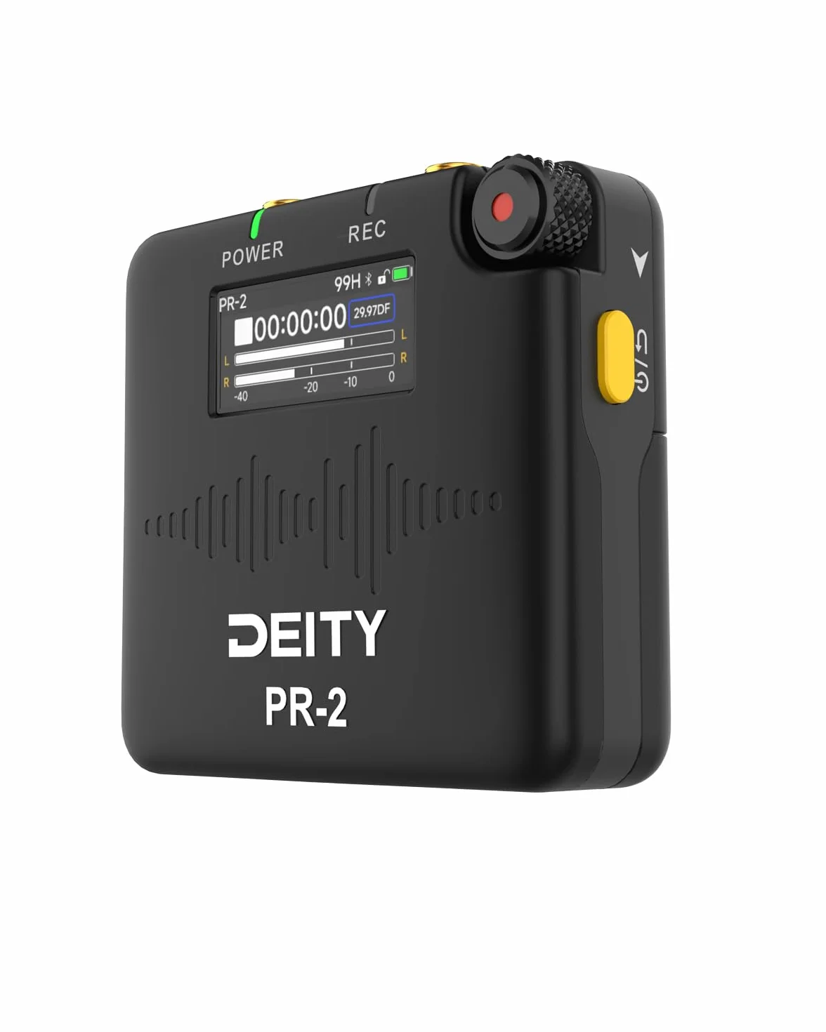 Deity PR-2 Grabadora de Bolsillo con Micrófono de Solapa, Grabación en 32 bits Float, Control por App Sidus Audio, Ideal para Entrevistas, Podcasts, Grabaciones Exteriores y Producción de Video