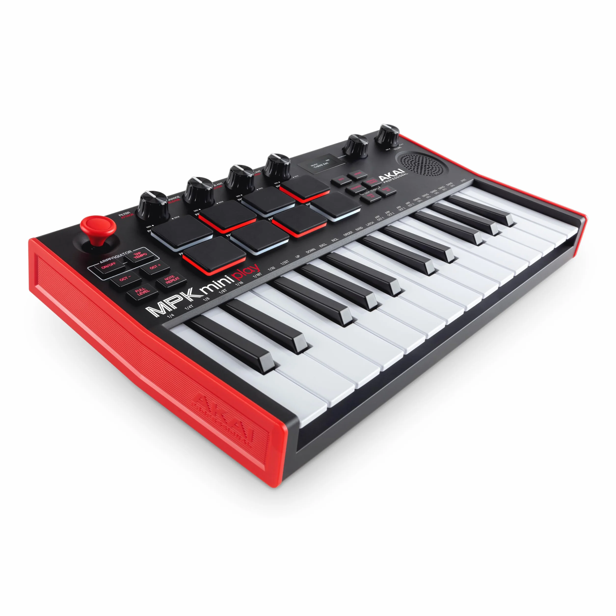 Akai Professional MPK Mini Play MK3 - Teclado Controlador MIDI con Altavoz y Sonidos Integrados, Pads MPC, Teclado Dinámico, Software de Producción Musical y Native Instruments Sound Package