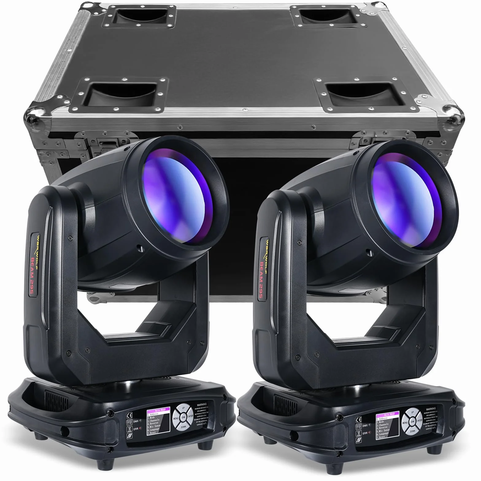 Flight Case con ruota 2 in 1 Fly Case per 230 W 295 W Teste mobili LED Beam Moving Head Flightcase