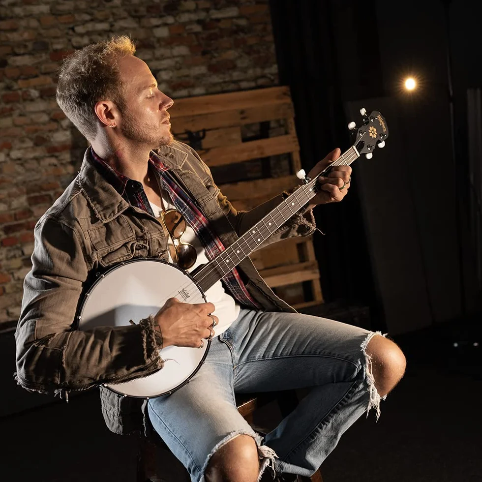 Washburn B-9 5-string Banjo - Natural