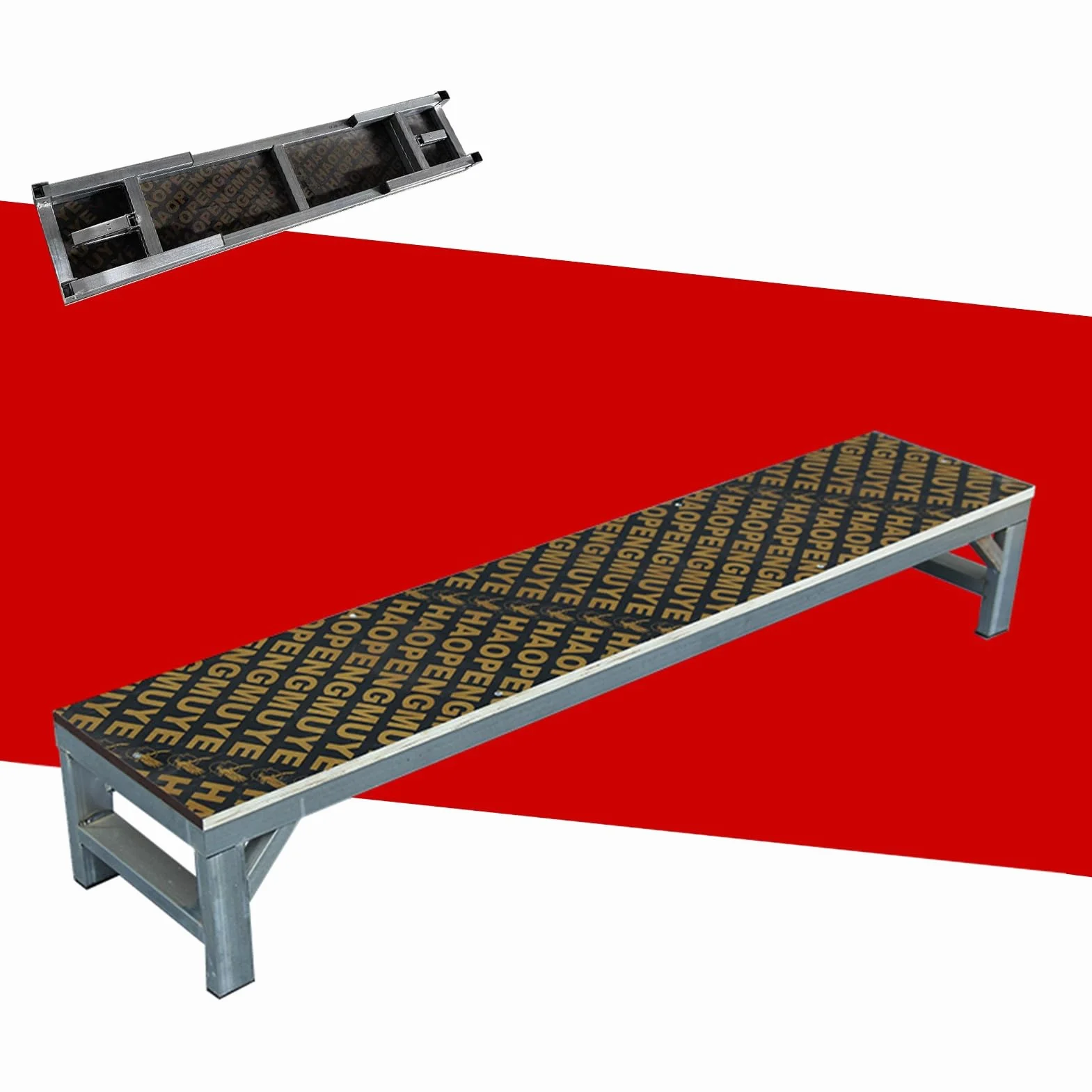 Tarima Escenario Escaleras Portátiles y Plegables para Escenarios, Pequeñas, para Presentaciones, Gradas para Coros, Escalera para Eventos de un Solo Escalón(H30cm(11 3/4"))