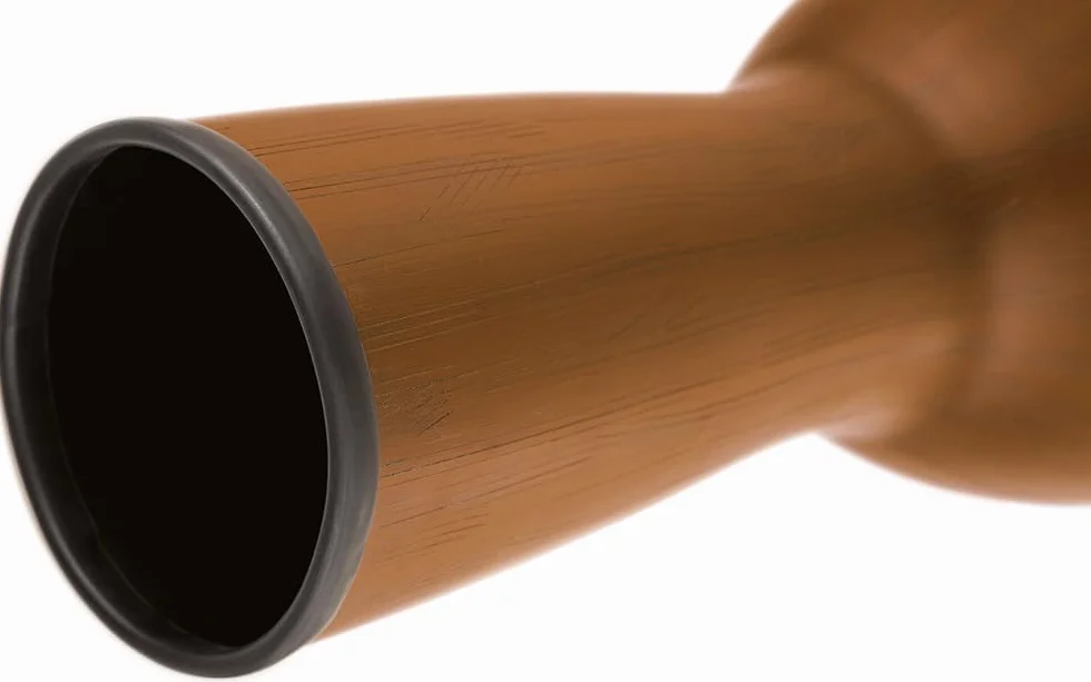 Meinl Percussion Djembe (todo tipo de clima) con carcasa sintética y cabeza, serie Alpine — NO fabricado en China — Tamaño mediano de 30,48 cm sintonizado mecánicamente, 2 años de garantía (ADJ12-BW)