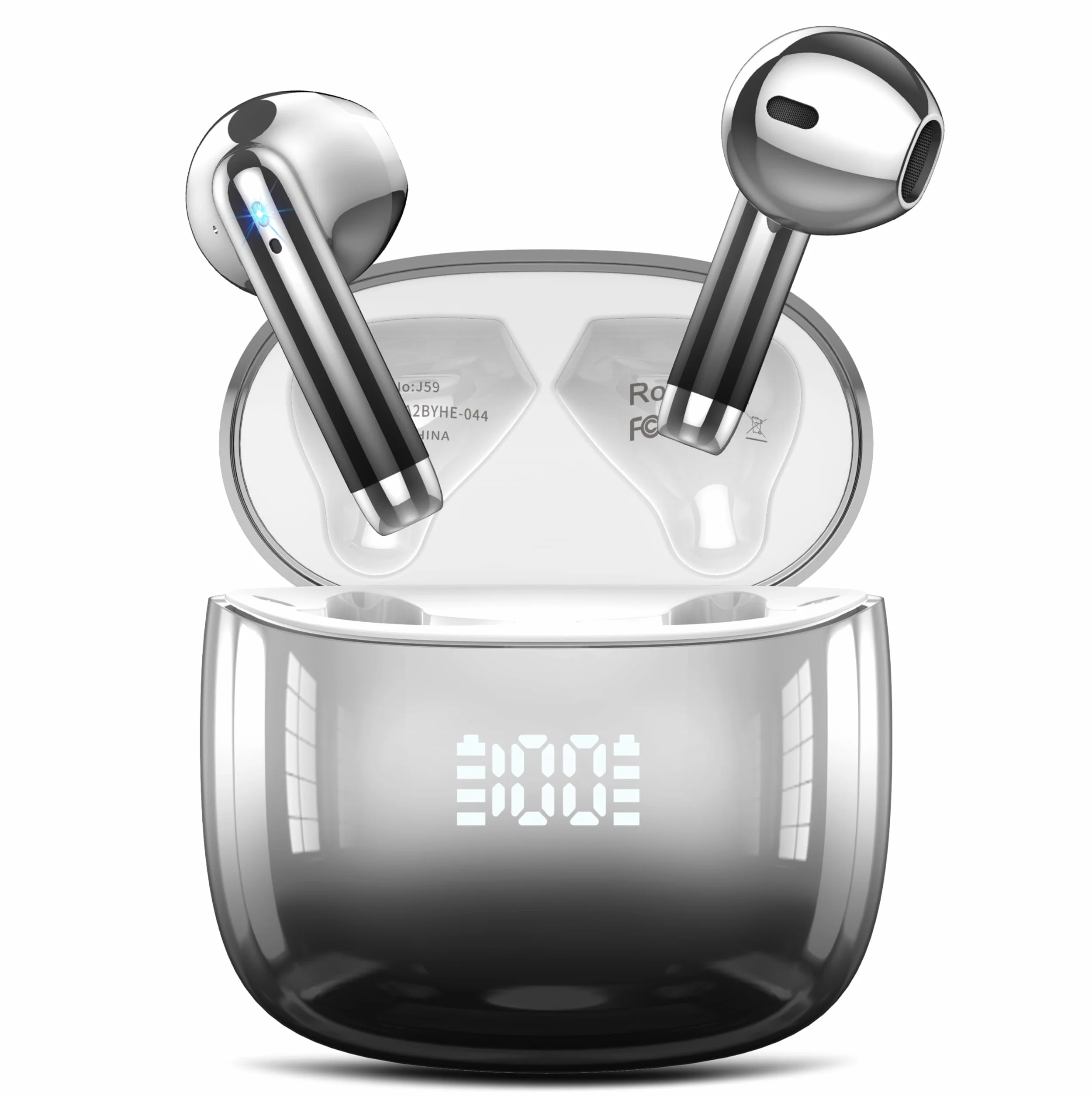 Auriculares Inalámbricos Bluetooth 5.4 Sonido Envolvente con HD Micrófono, 48H, Reducción de Ruido, IP7 Impermeable