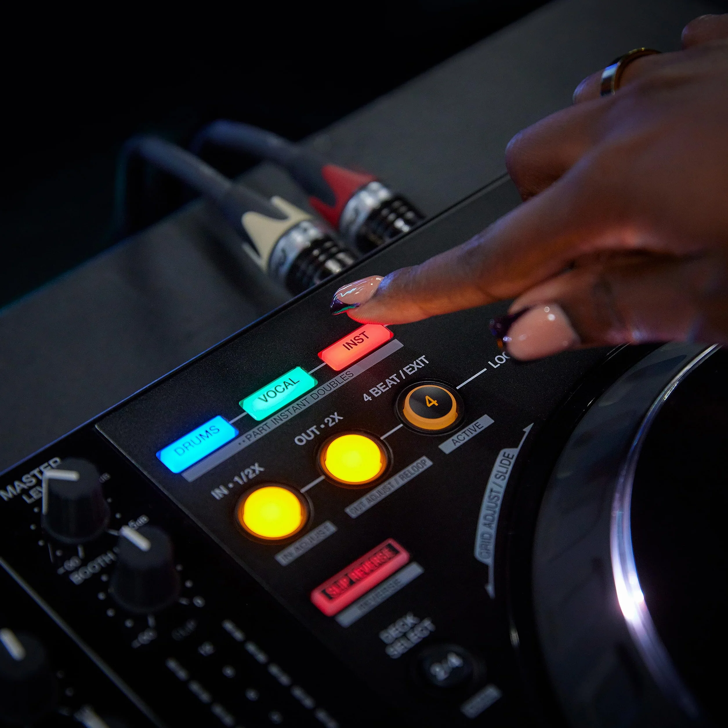 Pioneer DJ DDJ-FLX10 Controlador DJ de 4 plataformas