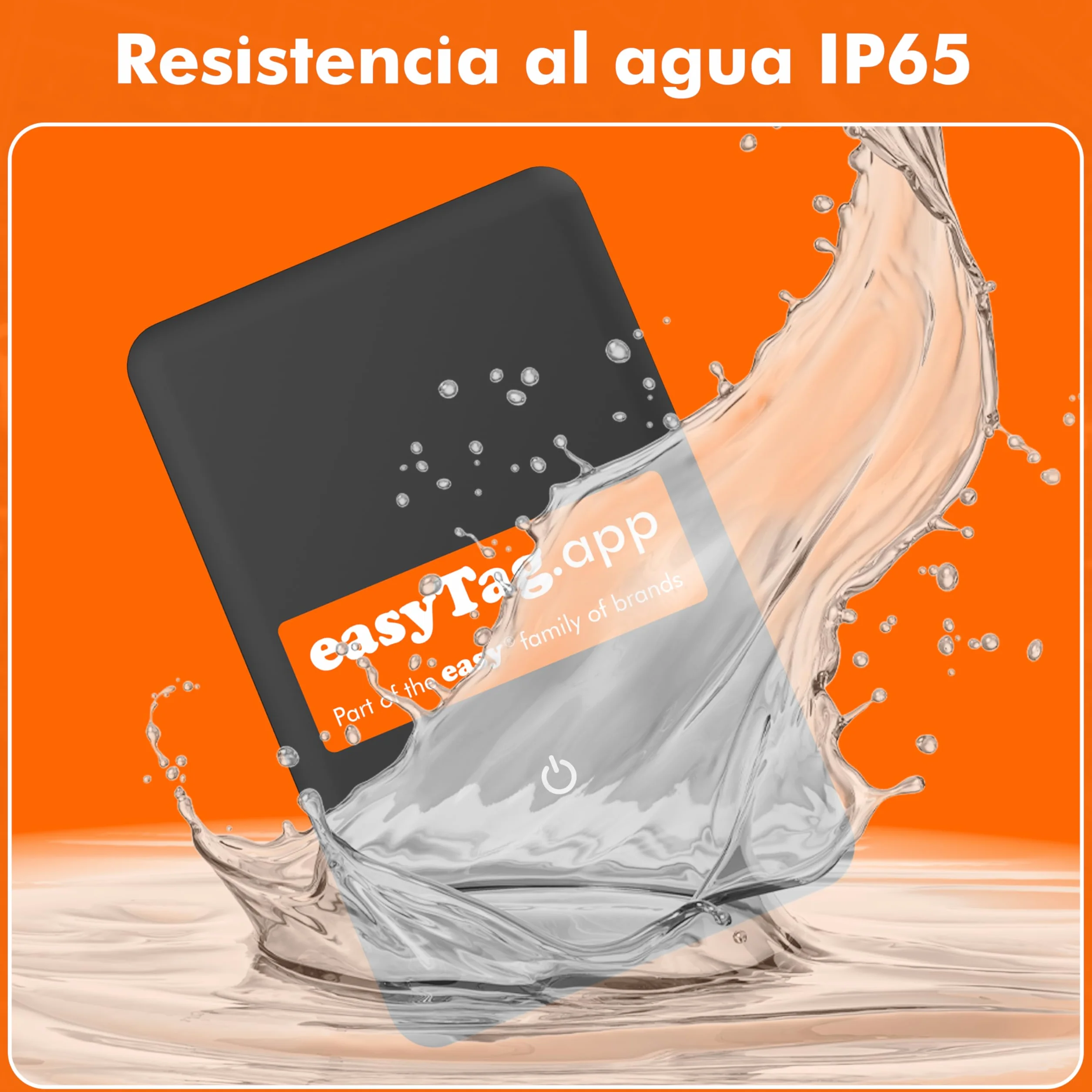 easyTag Card Tracker (Solo Samsung) - Tarjeta Localizador Cartera Slim y Global para el Rastreo de Carteras, Bolsas, Maletas y Equipaje. de Rastreo Recargable Compatible con la App Samsung SmartThings