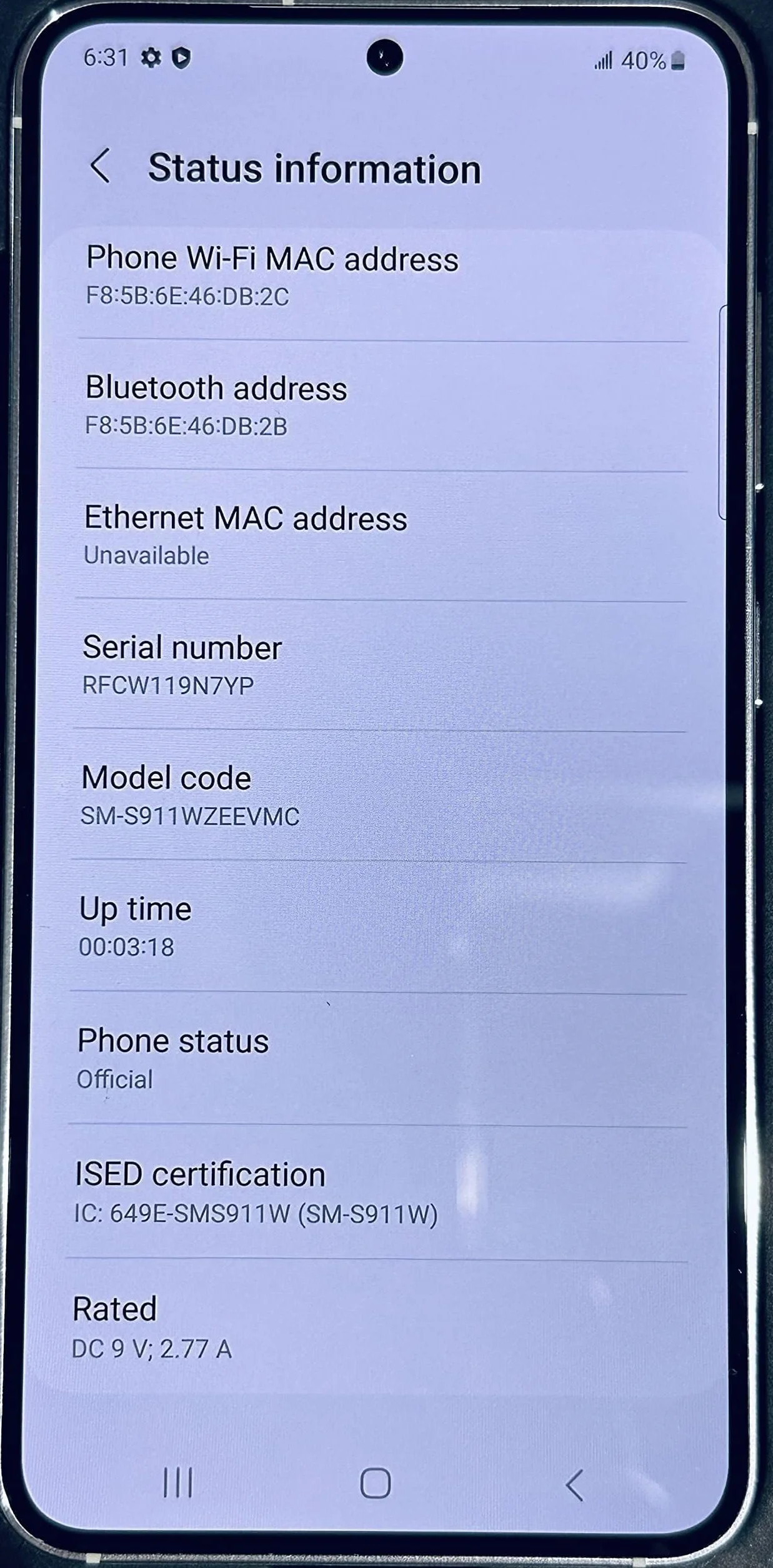 Samsung Galaxy S23 5G Smartphone 128GB (Cream) (Reacondicionado)