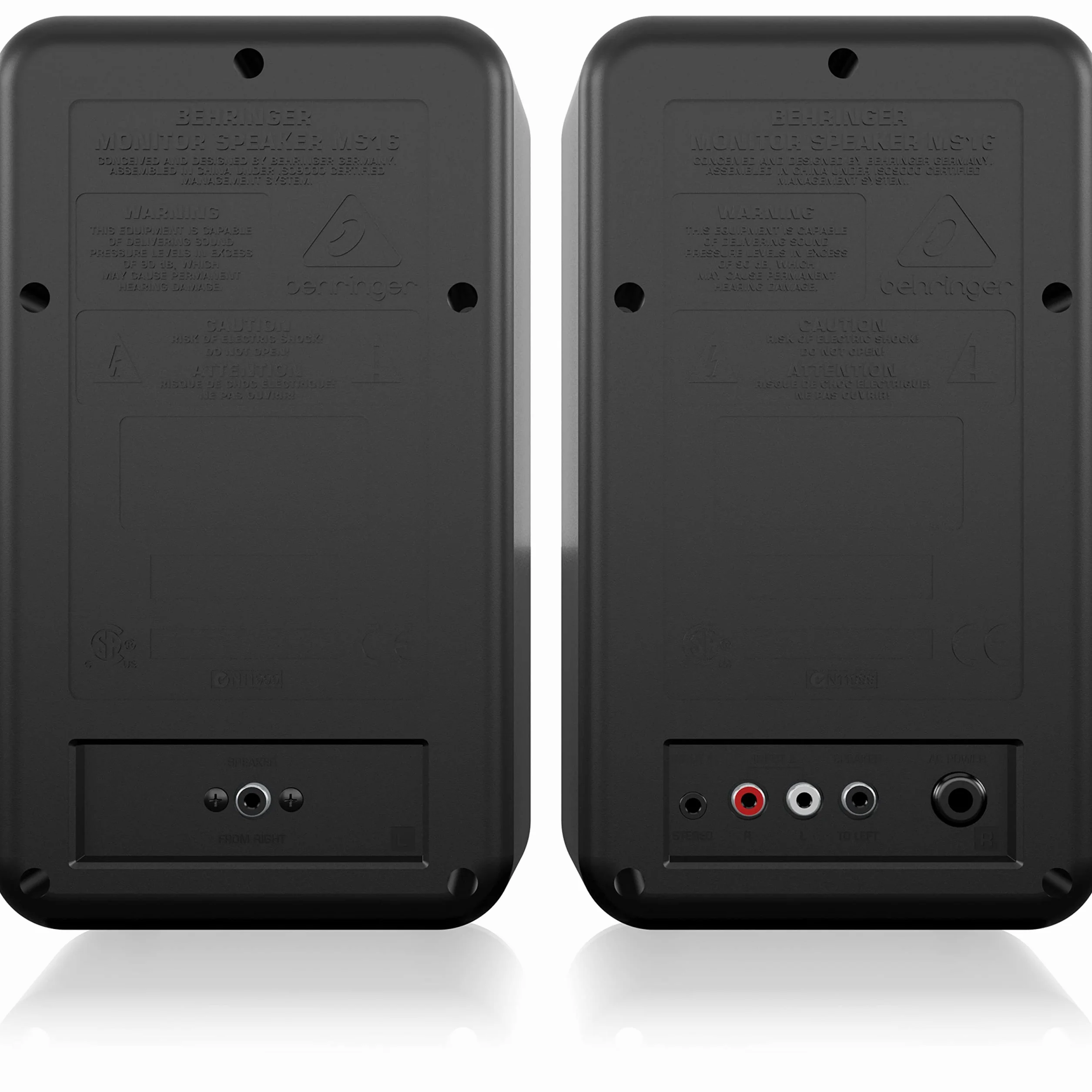 Behringer MS16 Sistema de monitor personal activo de alto rendimiento de 16 vatios