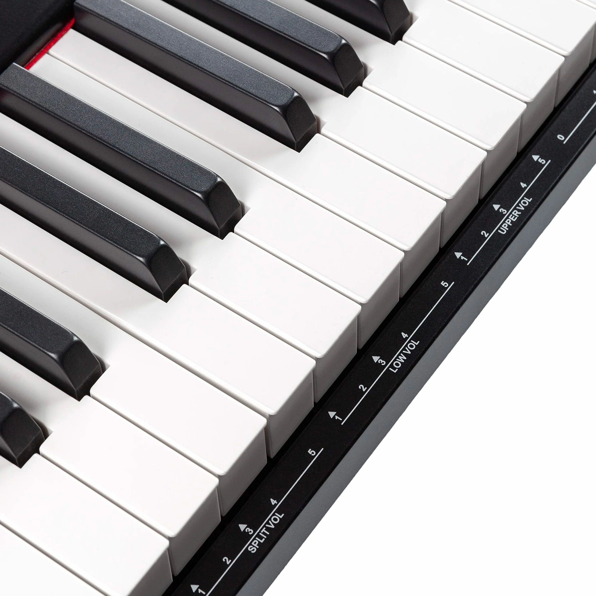 Rockjam Rj88Dp Teclas del Teclado de Piano para Principiantes Digital Piano con Full-Size Semi-Weighted Keys, Atril,Piano Engomada de la Nota,la Fuente de Alimentación y Construido en Altavoces, Negro