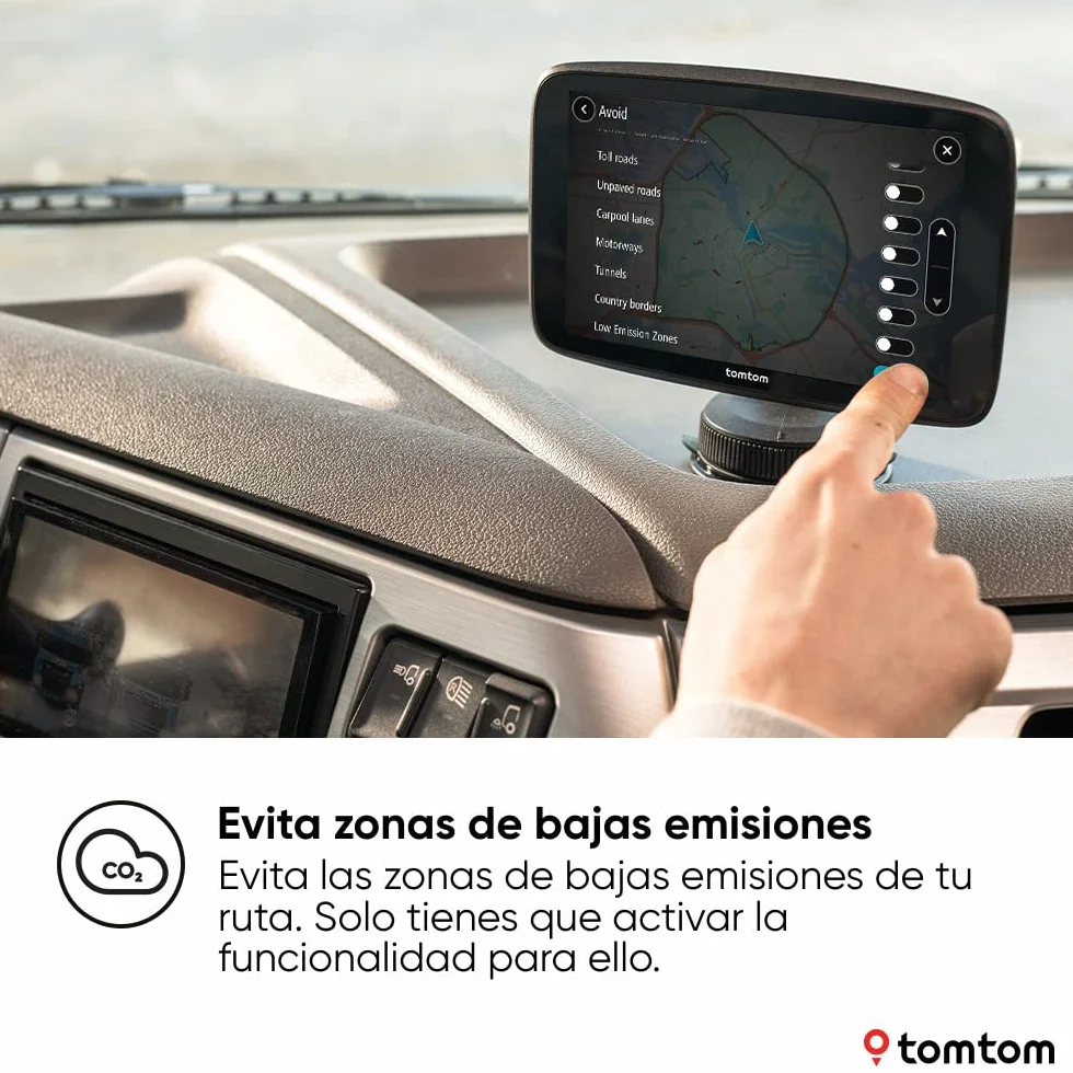 TomTom GO Expert Plus Premium Pack GPS para camión 7" HD, TomTom Traffic, mapas mundiales