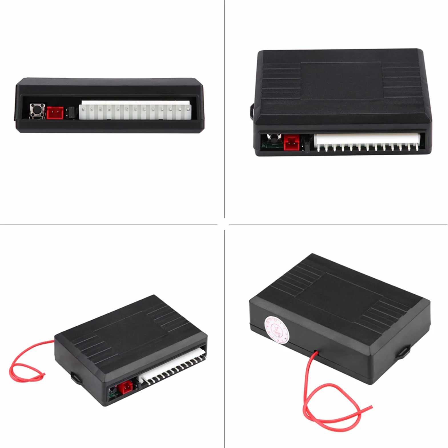 Sistema de Entrada sin Llave para Automóvil, Alarma Coche con Arranque 80 Metros 12V Universal Kit Control Central Remoto Liberación Cerradura Puerta Maletero Actualización Cierre Centralizado