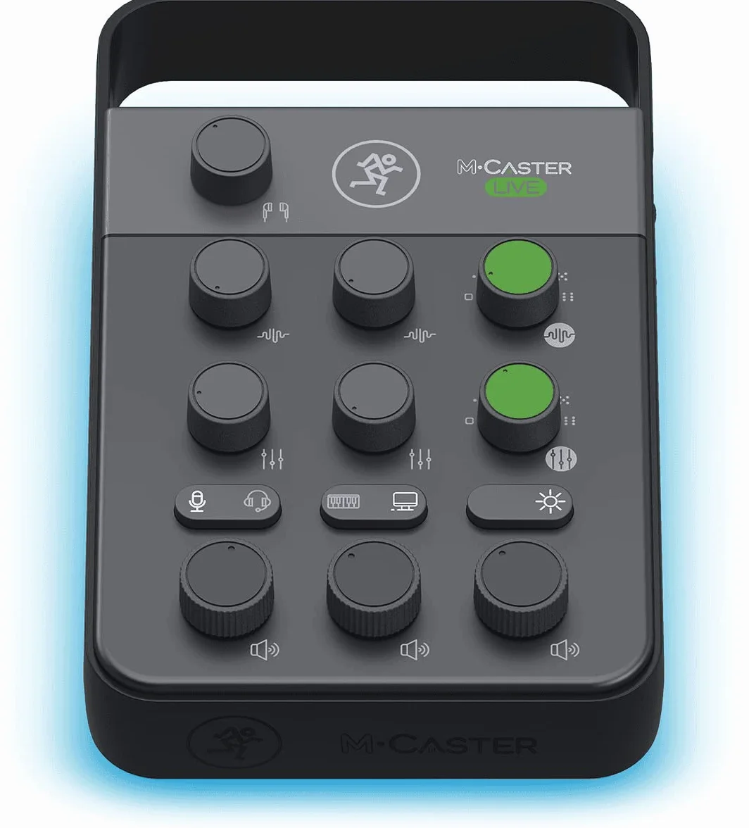 Grabadore portátil Mackie M Caster para streaming, juegos y creadores de contenidos