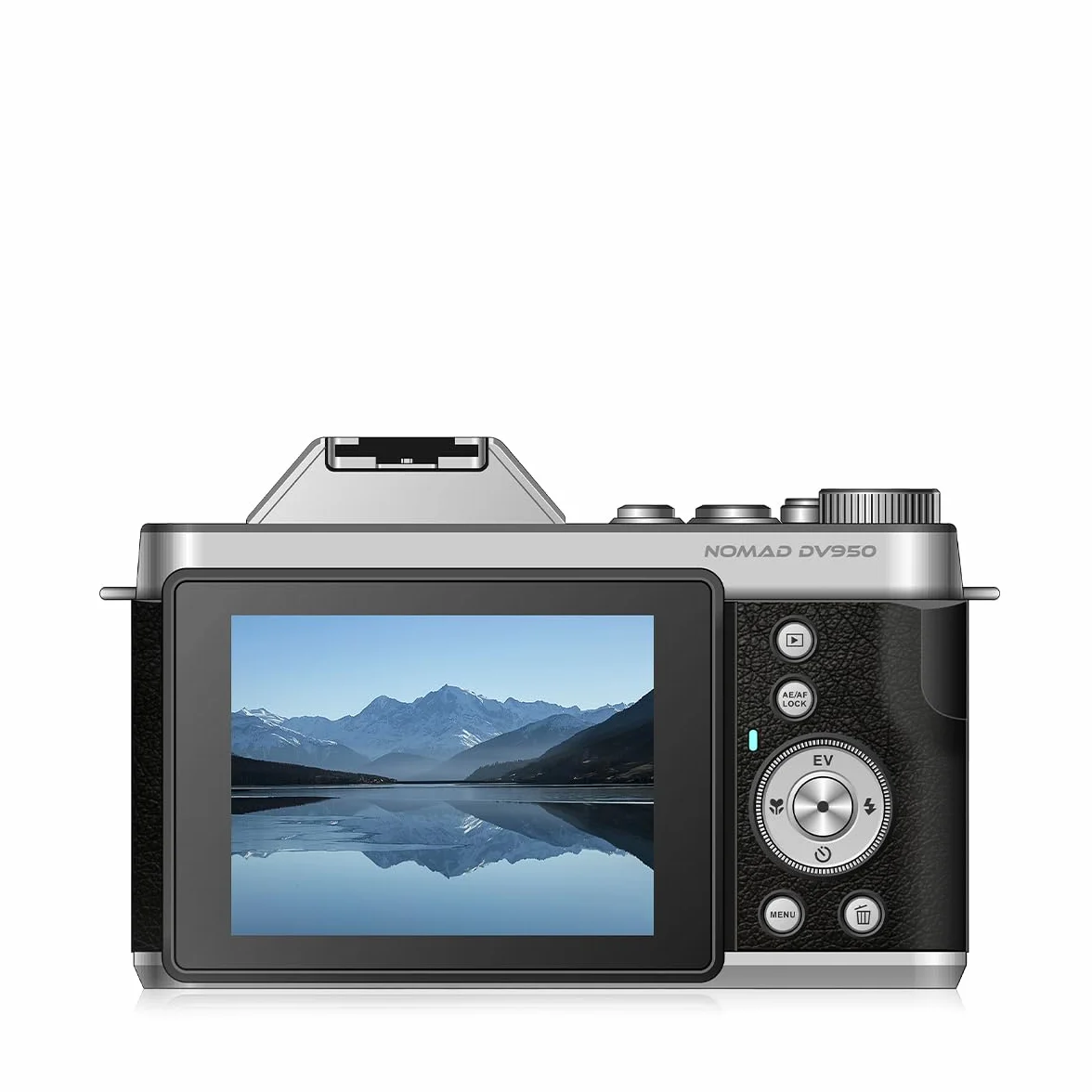 PRIXTON Cámara Digital Nomad DC950 4K 64MP WiFi Estabilización EIS Anti-Shake Zoom Óptico 10X 85 Minutos SD 256GB Reacondicionado