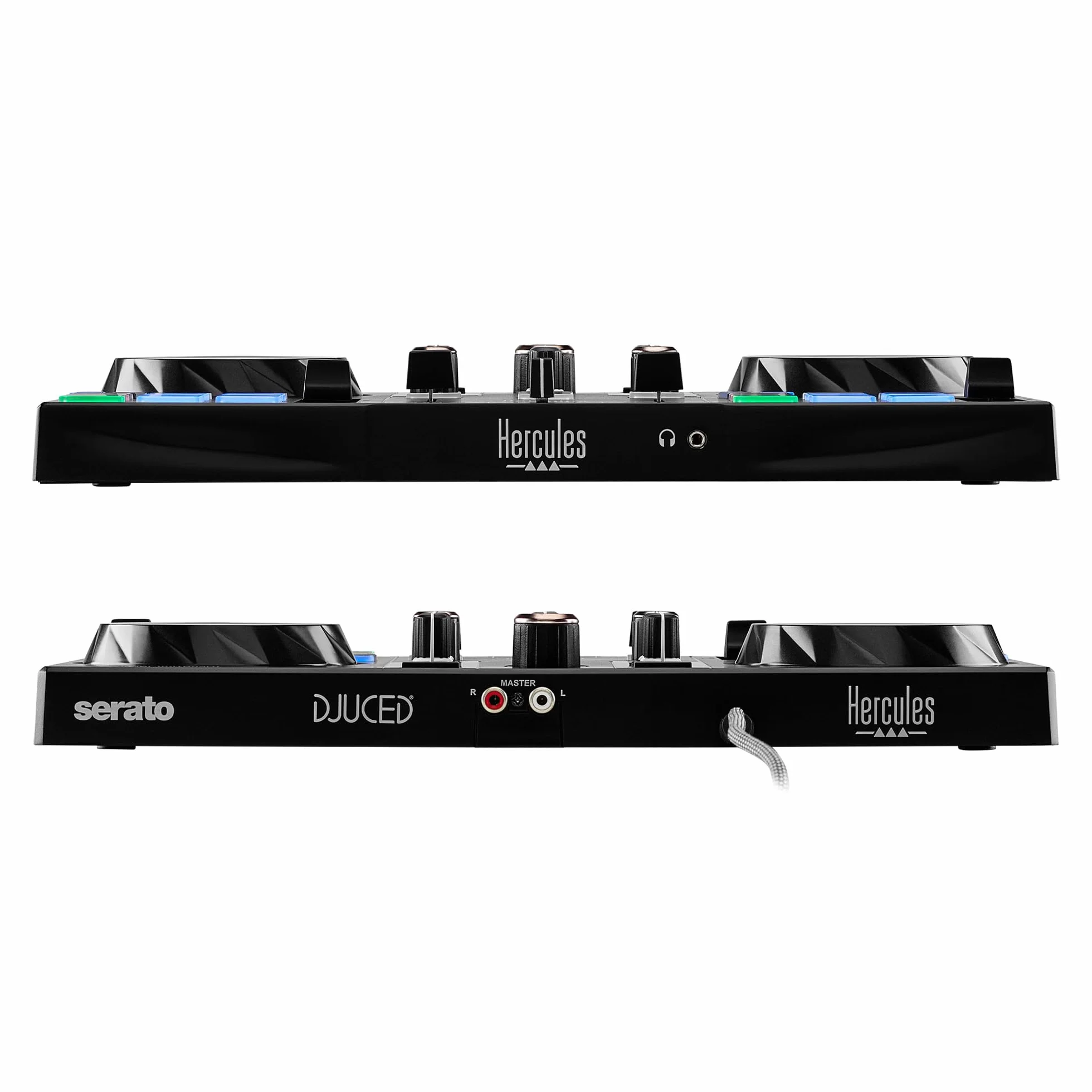 Hercules DJControl Inpulse 200 MK3 – Controladora de DJ ideal para empezar a pinchar – Software y tutoriales incluidos – Streaming de Spotify y Apple Music con Serato DJ Lite
