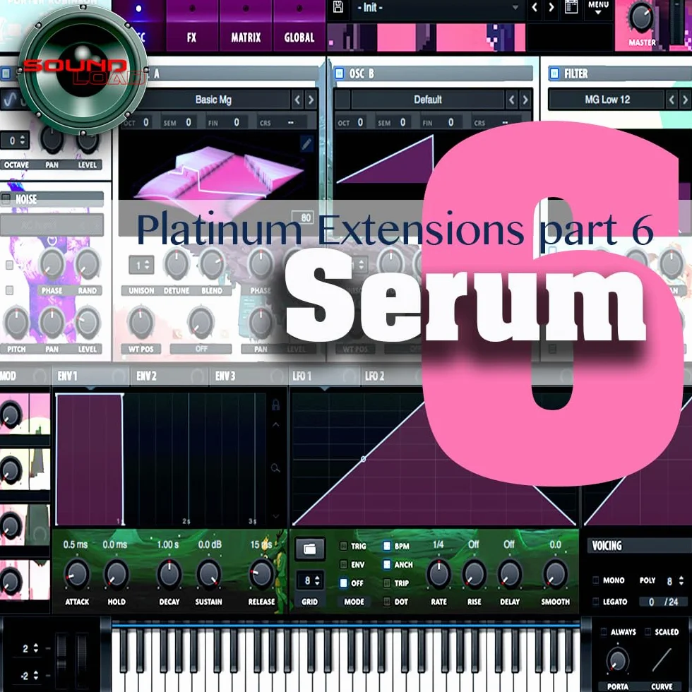 Para SERUM xFer Platinum Extension MEGA Bundle - Grandes esenciales de más de 50 GB 80.000 preajustes y parches