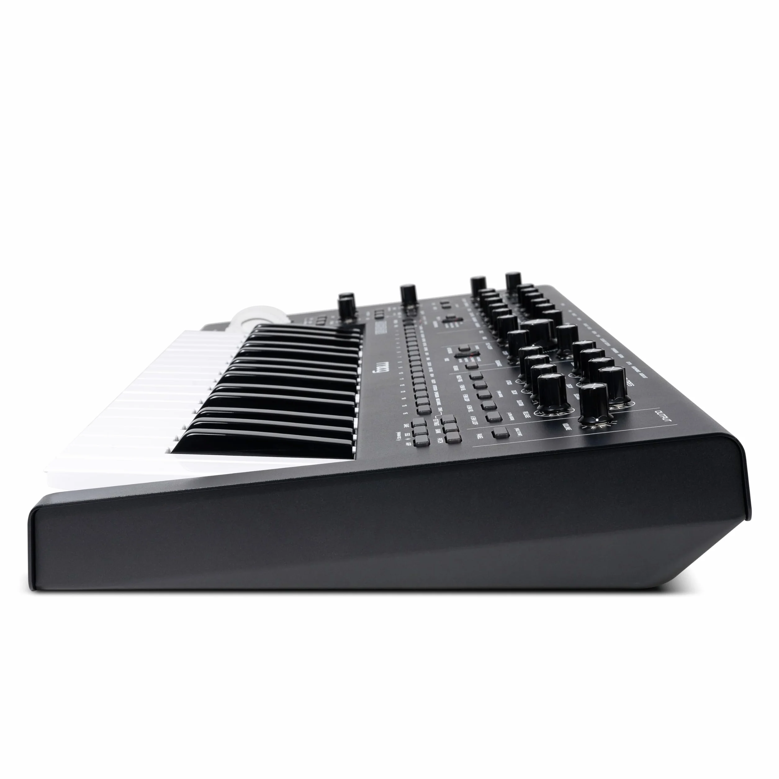 MOOG Messenger - Sintetizador de Teclado Monofónico Analógico Superavanzado, 32 Teclas, Secuenciador de 64 Pasos, 256 Presets y Compensación RES BASS