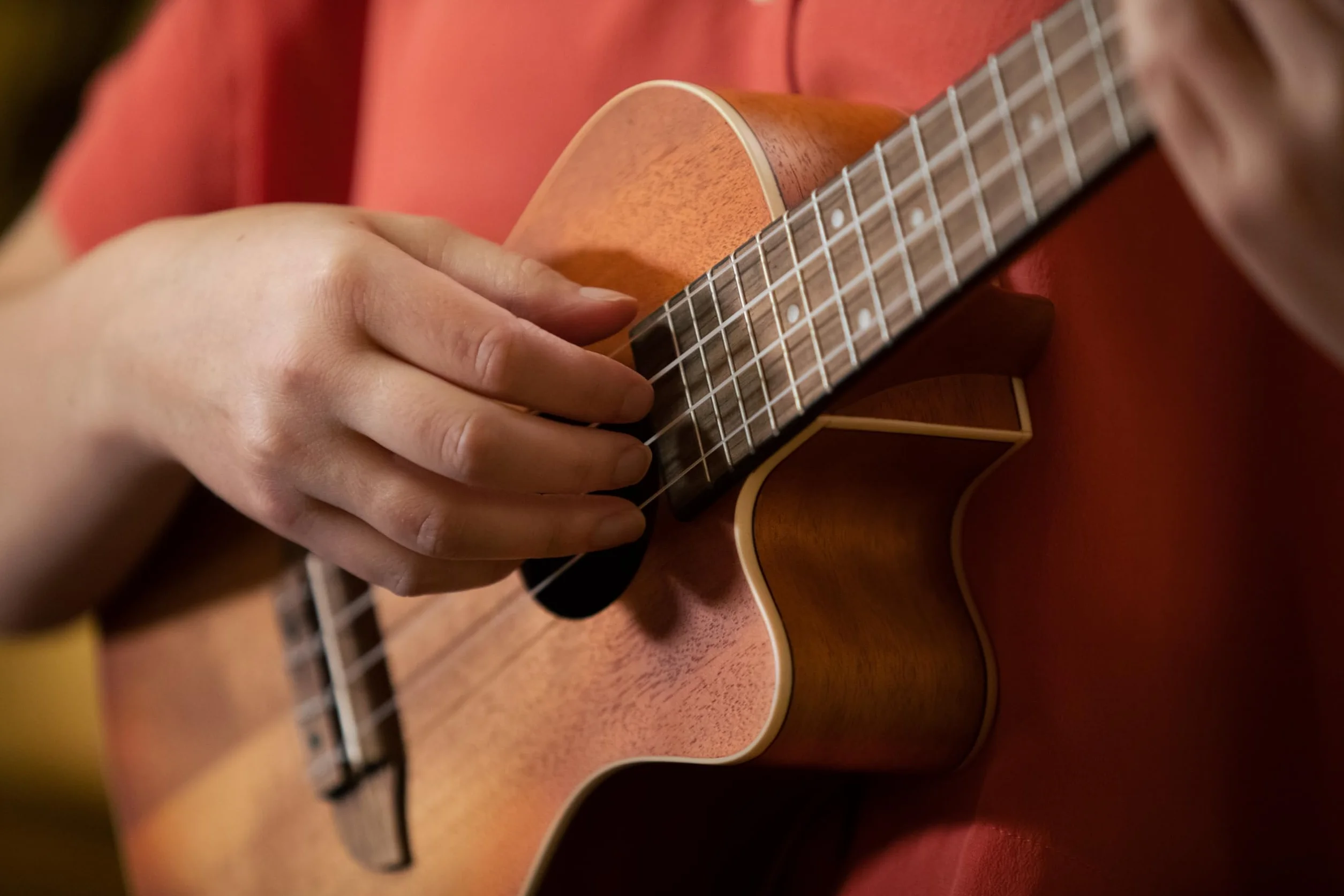 Ortega Guitars Ukelele Concierto electroacústico - Earth Series - Okoumé/ Caoba (RUDAWN-CE)