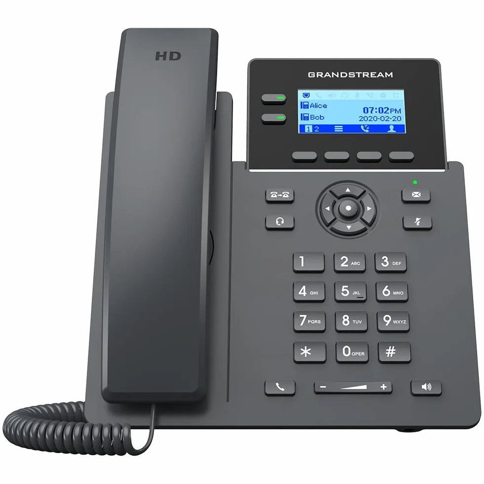 Grandstream IP Phone GRP2602G PoE 2xGB ZTP 2 líneas