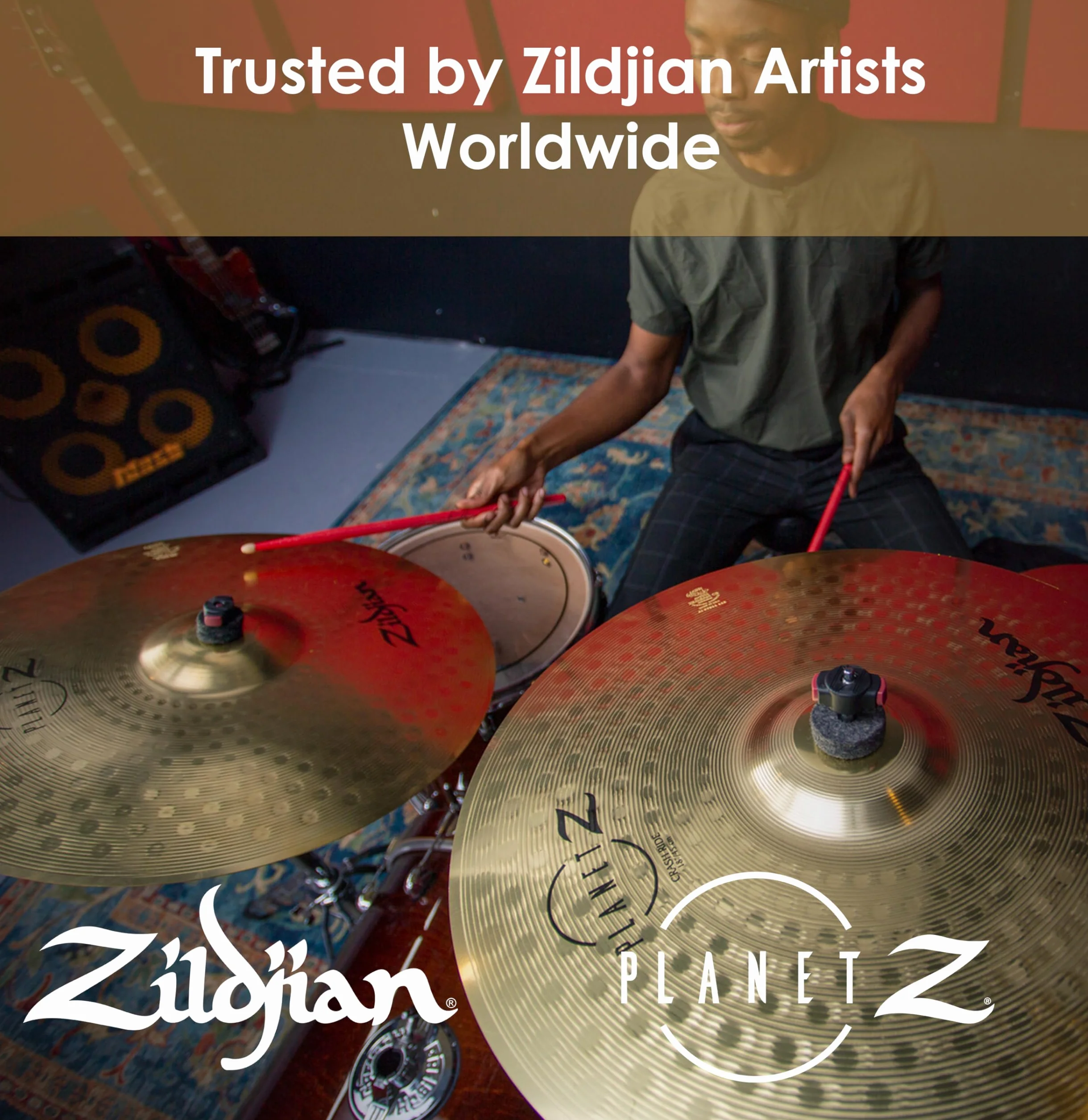 Zildjian ZP18CR Planet Z Series - Platillo de conducción tipo Ride - 18",Nuevo Modelo