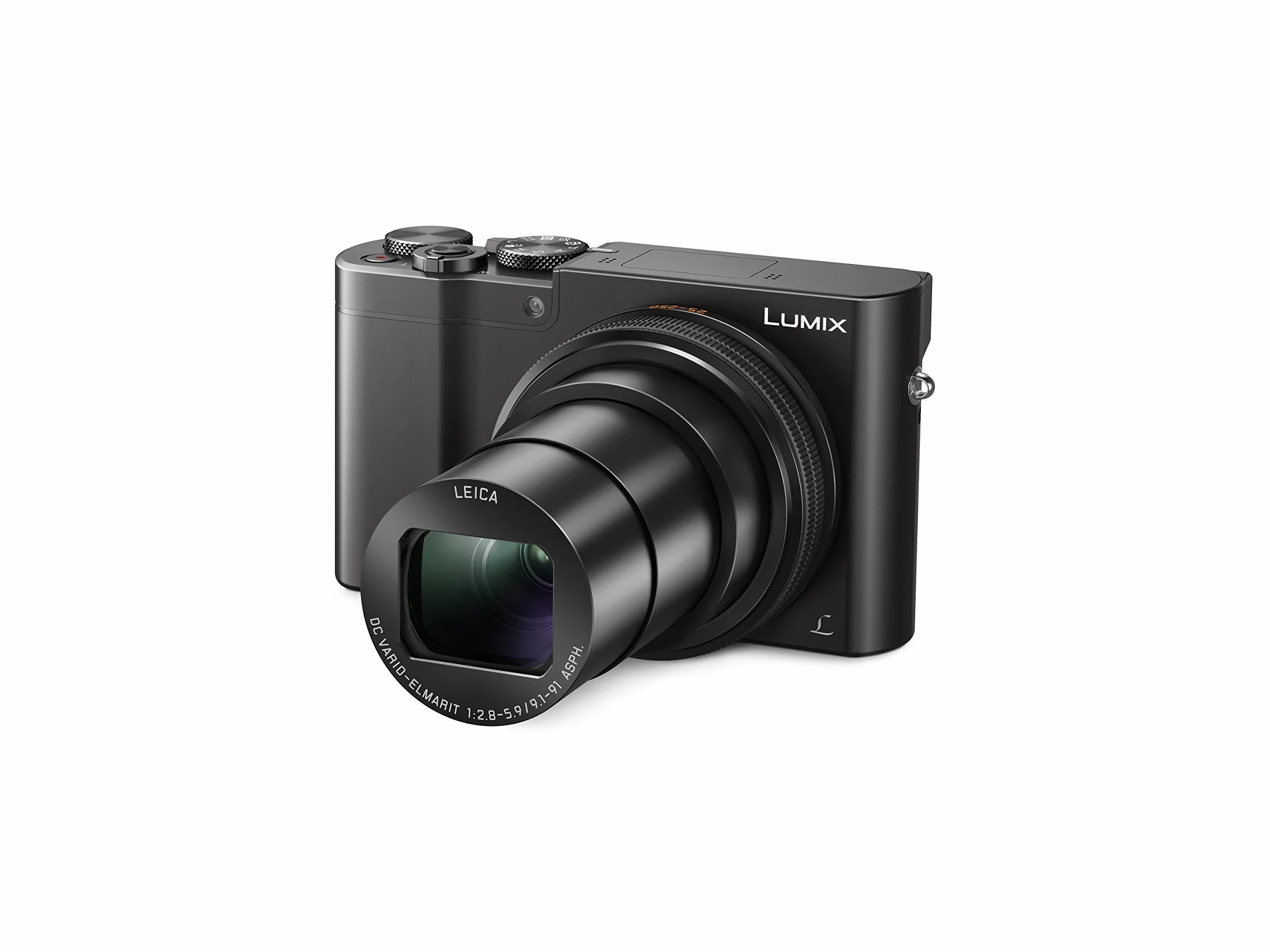 Panasonic Lumix DMC-TZ100 Cámara digital 20,9 megapíxeles zoom óptico 10x negro renovada