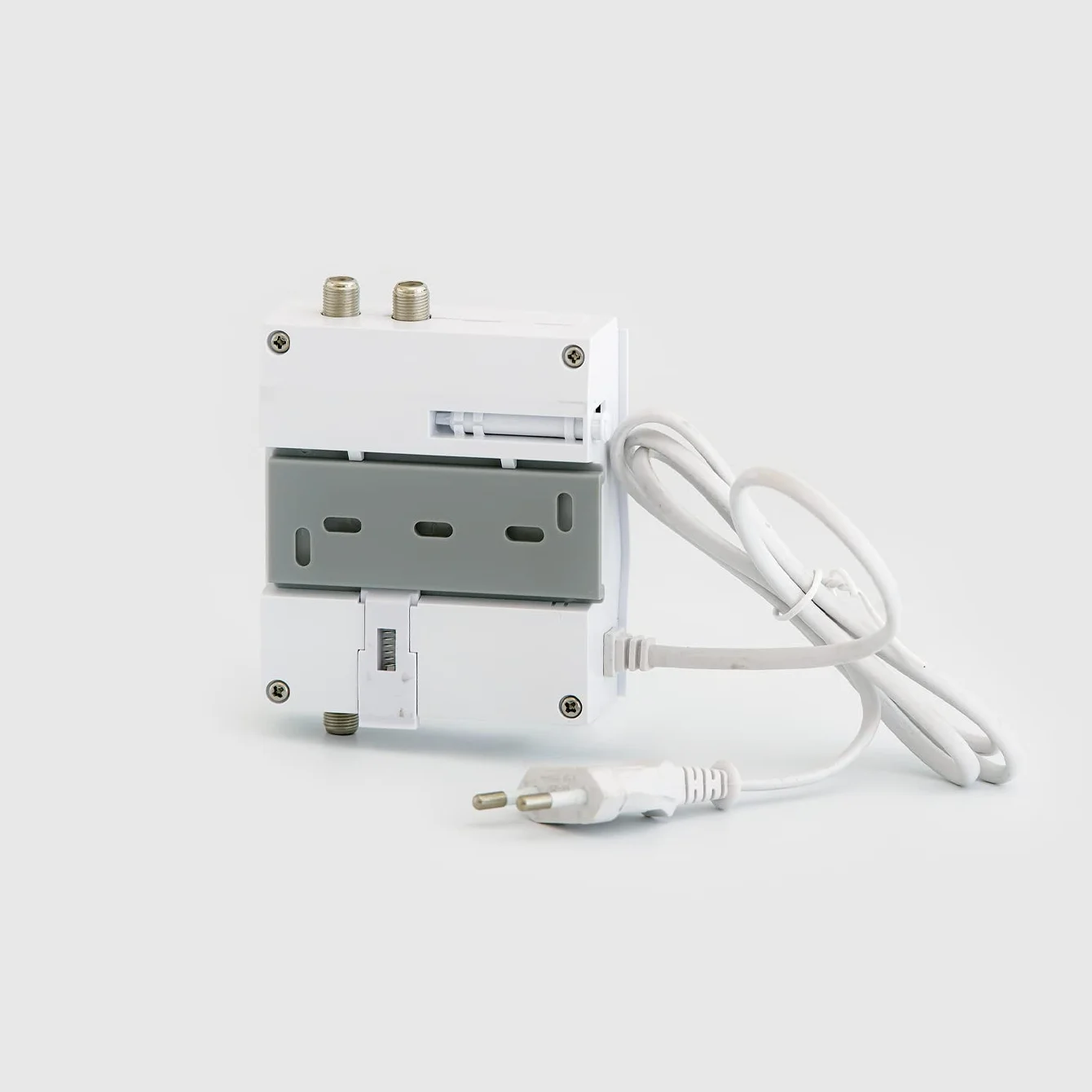 D-Home - Amplificador de TV TNT Interior 2 Salidas 32dB Conectado Filtrado 4G-5G - Funciona con la App Móvil TV Finder para encontrar la mejor señal disponible. Para cualquier antena