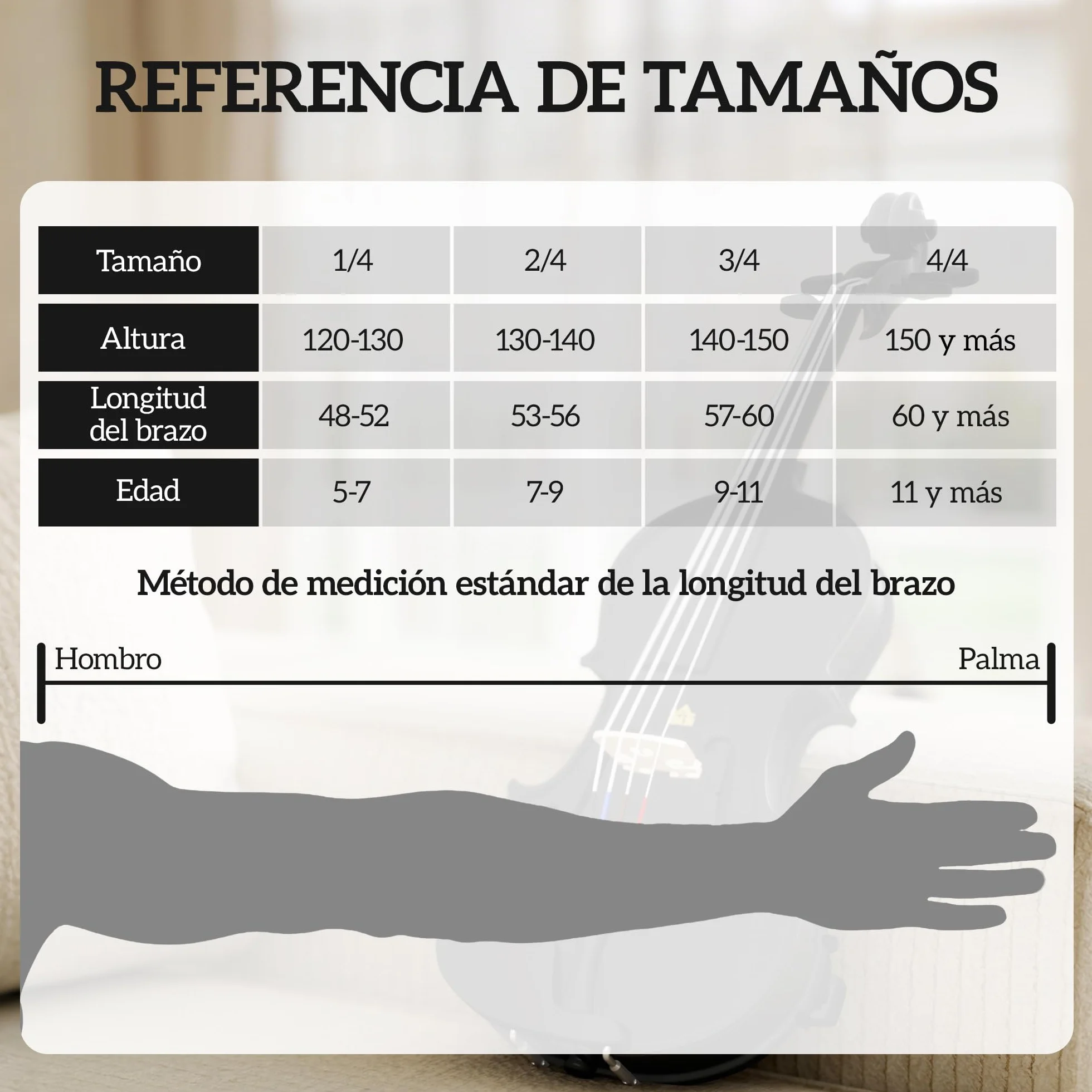 HOMCOM Violín 4/4 de Tamaño Completo de Madera, Set de Violín para Principiantes, Adultos y Niños, con Estuche Ligero, Arco, Colofonia, Afinadores, Cuerdas y Soporte para Hombro, Negro