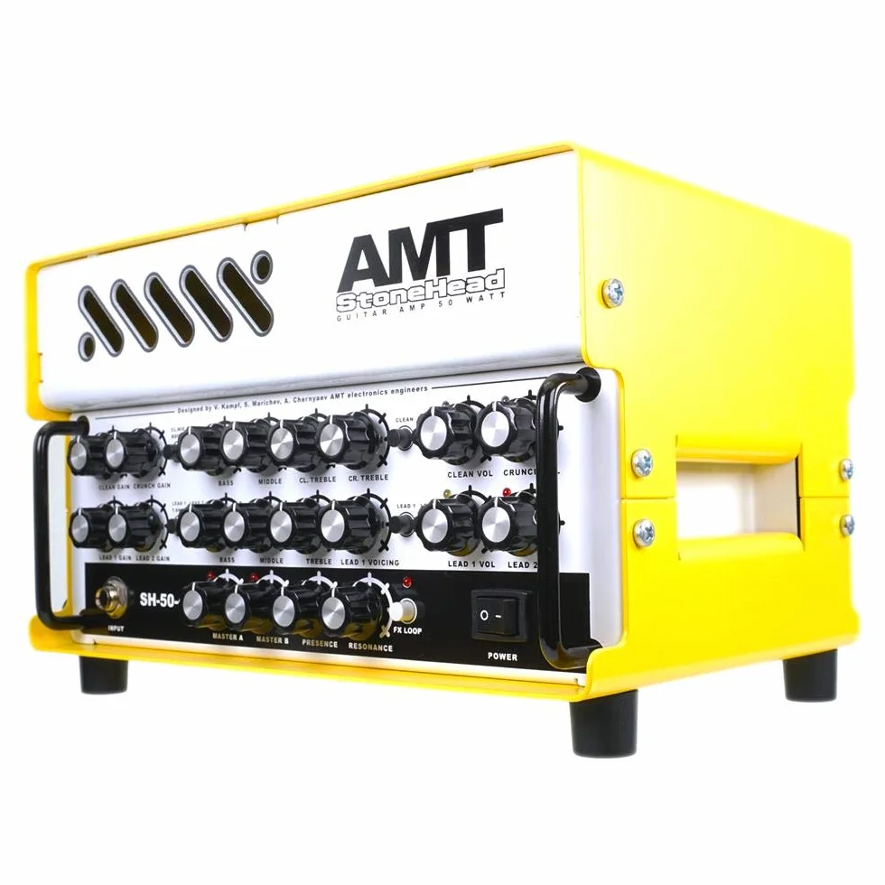 AMT Stonehead-50-4 - Amplificador de cabeza para guitarra (50 W)