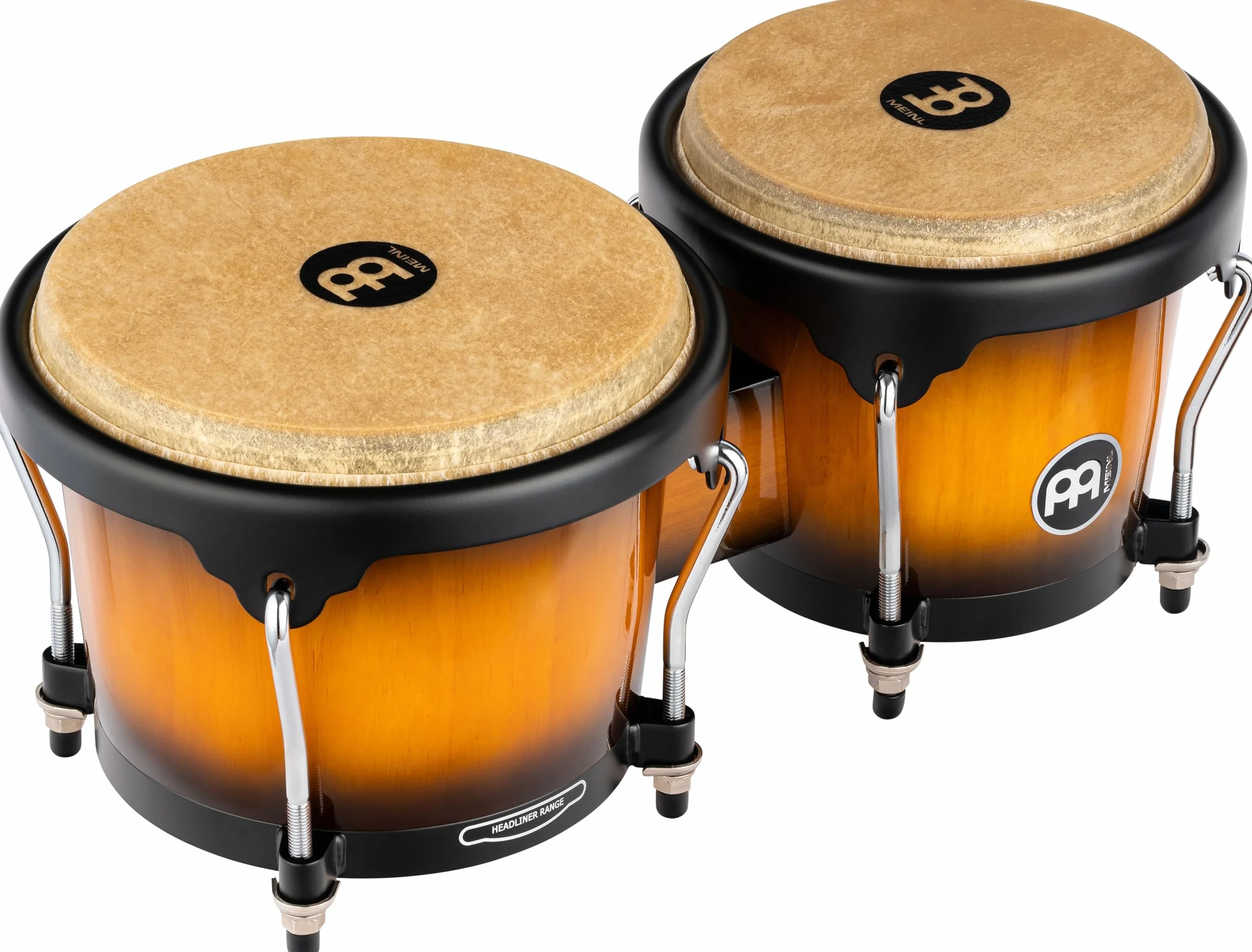 Meinl Percussion HB100VSB - Wood bongo, Multicolor, Estallido de sol