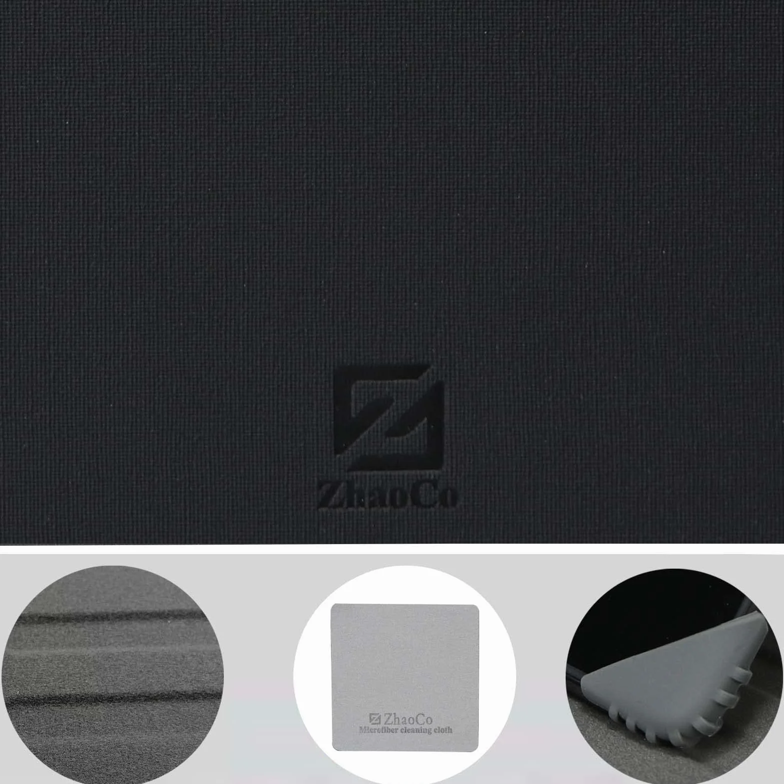 Funda Universal Desmontable para 6'' Kindle 2024/2022, Kobo Nia/Clara 2E/Clara HD, Cubierta de Protección Múltiples Ángulos de Visión - Negro