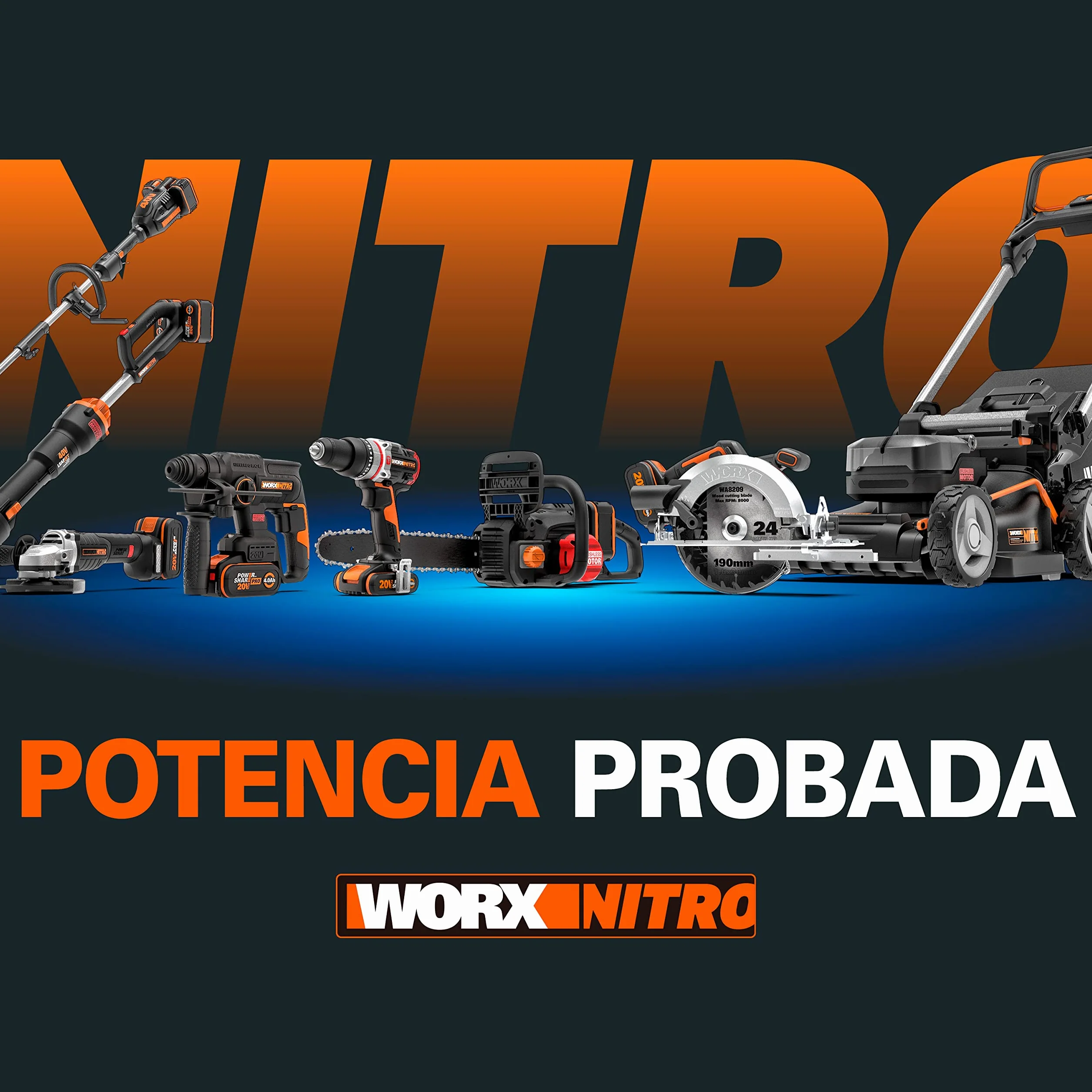 WORX PowerShare Pro WA3644 Batería Recargable Iones de Litio 20V 4,0 Ah