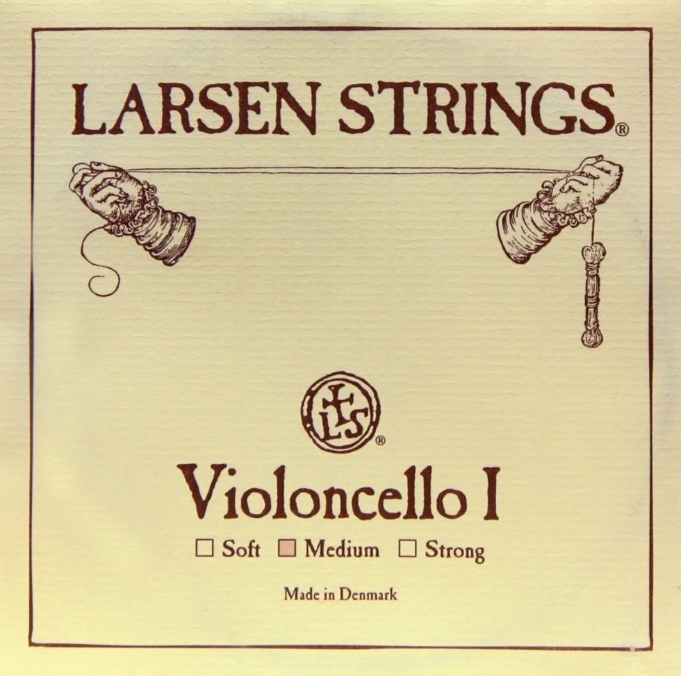 LARSEN STRINGS Cuerdas Cuerdas Violonchelo Cuerdas Original A Steel Soft
