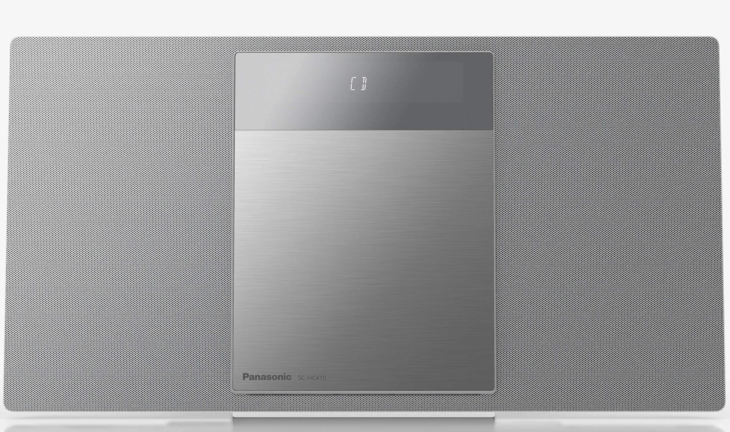 Panasonic SC-HC410EG-S Microcadena para Hogar 40 W Bluetooth USB Dual FM AUX 3.5 mm Space Tune Gris