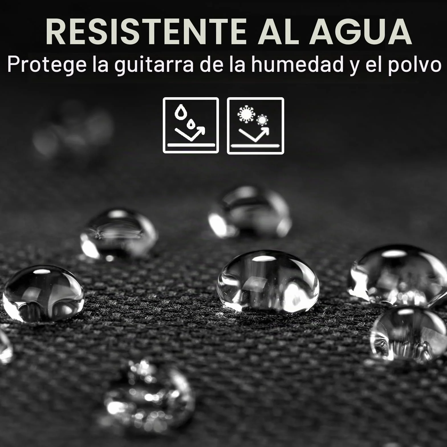 CAHAYA Funda para Guitarra Acústica 40 41 42 Pulgadas Versión Mejorada Premium 12mm Esponja Acolchada