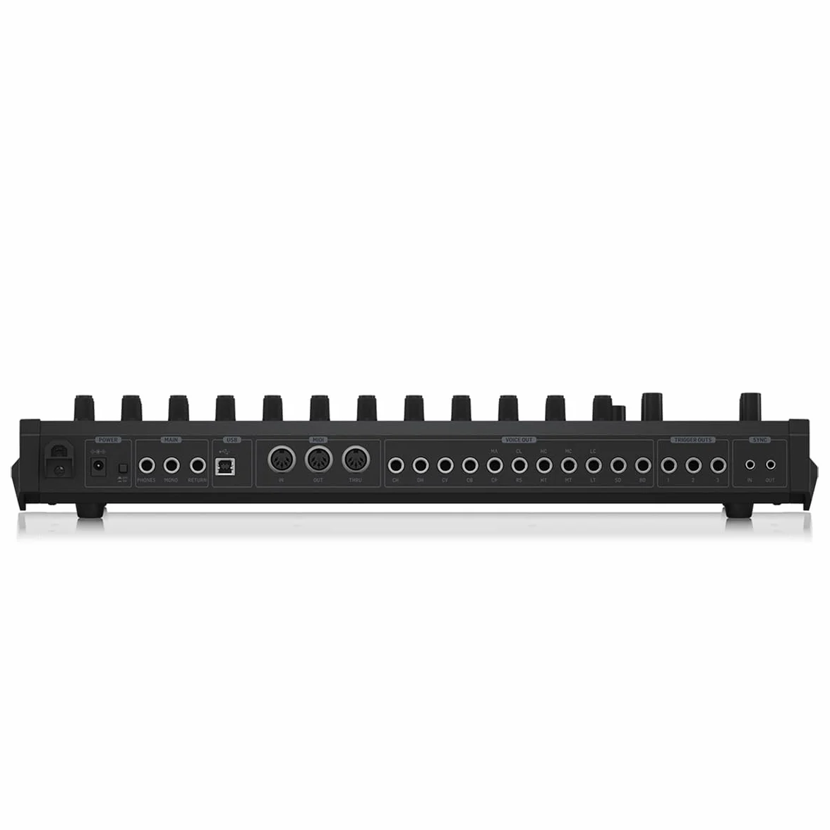 Behringer RHYTHM DESIGNER RD-8 MKII Caja de ritmos analógica clásica con 16 sonidos de batería, secuenciador de 64 pasos, diseñador de ondas y filtro de modo dual