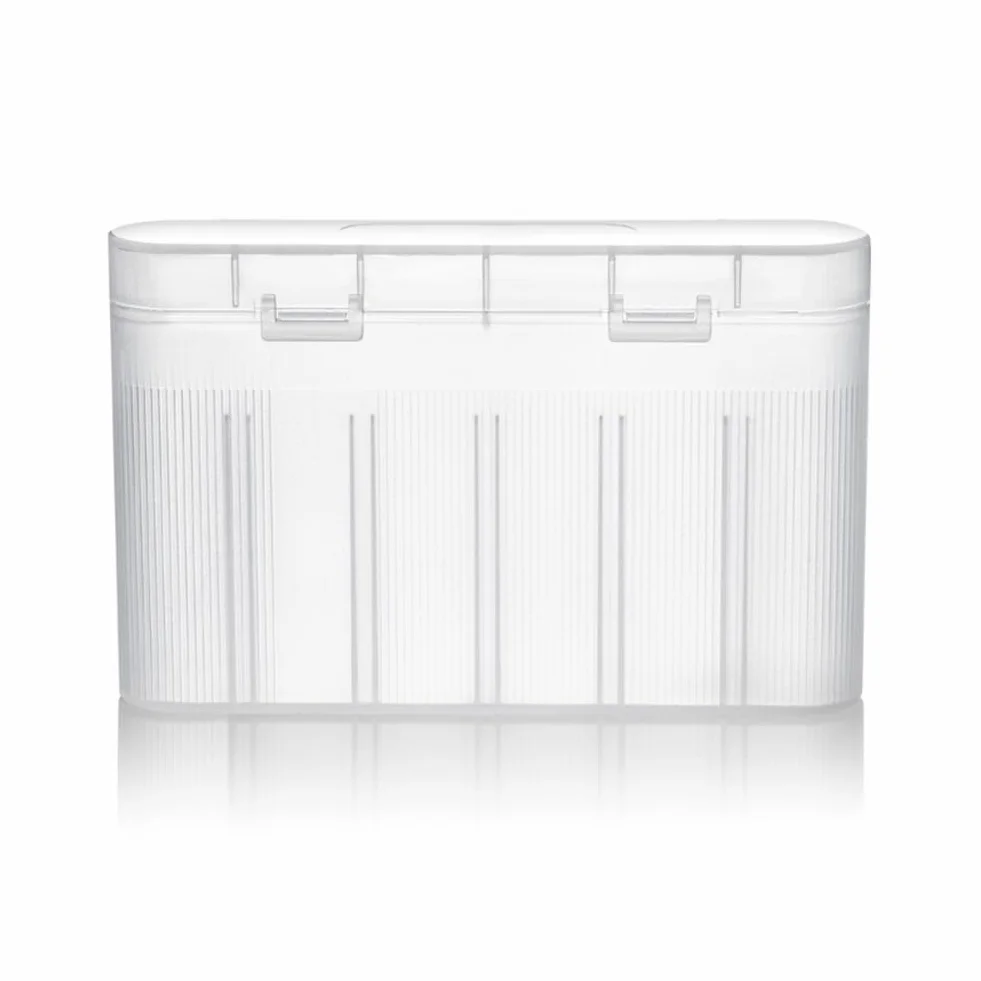 Caja de Almacenamiento Impermeable para Pilas AA y AAA 18650, Estuche Protector Portátil, Organizador para 6 Pilas 18650