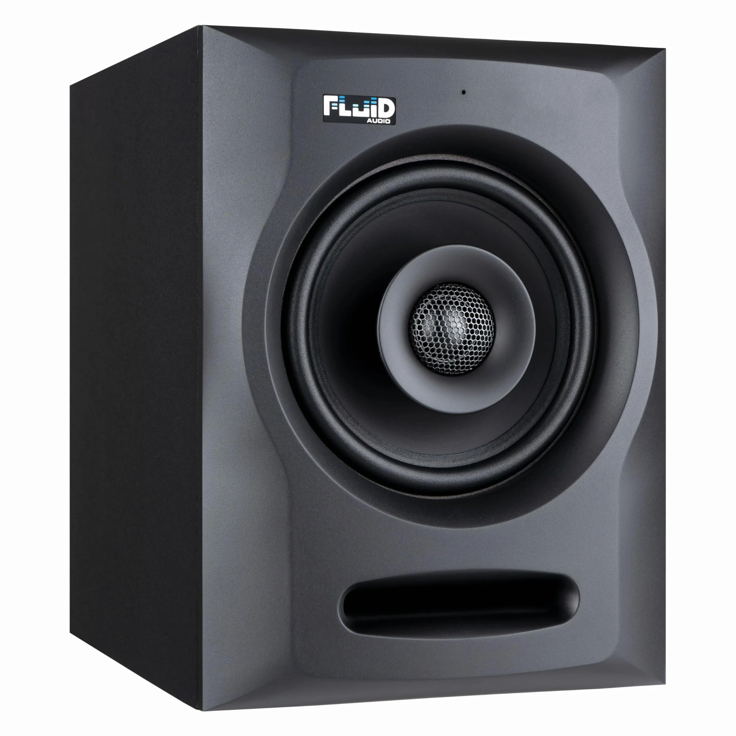 Fluid Audio FX50 V2 altavoces de monitor de campo cercano (monitores de estudio activos, controladores coaxiales de 2 vías, 60 W RMS, ideal para estudios domésticos y grabaciones profesionales), negro