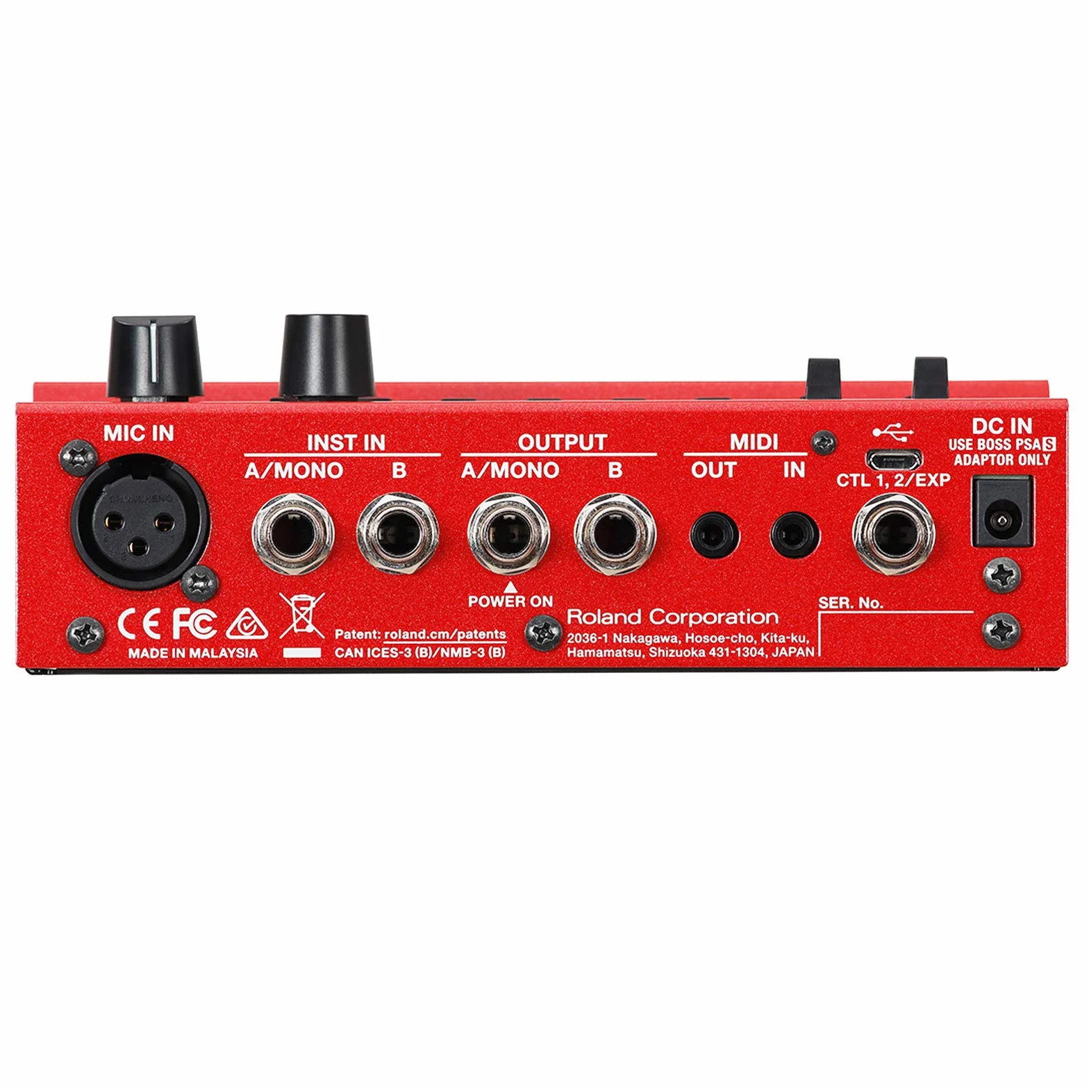Boss RC-500 Loop Station Looper Pedal + cable de guitarra keepdrum 3 m