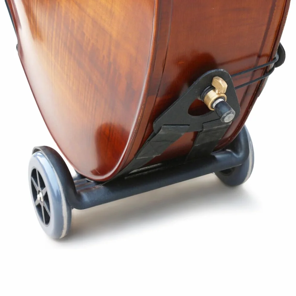 Carrito de bajo vertical con correas para ruedas, fácil de transportar