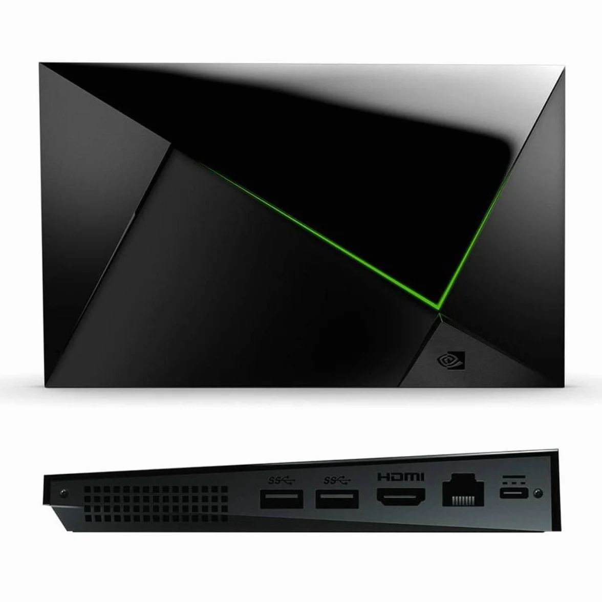 Nvidia Shield TV Pro, Procesador con Control Remoto, Chrome, Negro