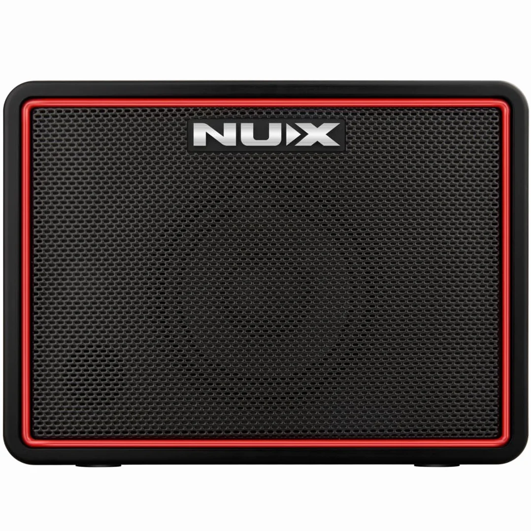 NUX Mighty Lite BT MKII Amplificador portátil de Escritorio para Modelado de Guitarra/bajo, 3 vatios, 512 muestras IR, 7 Bloques de Efectos (MKII)